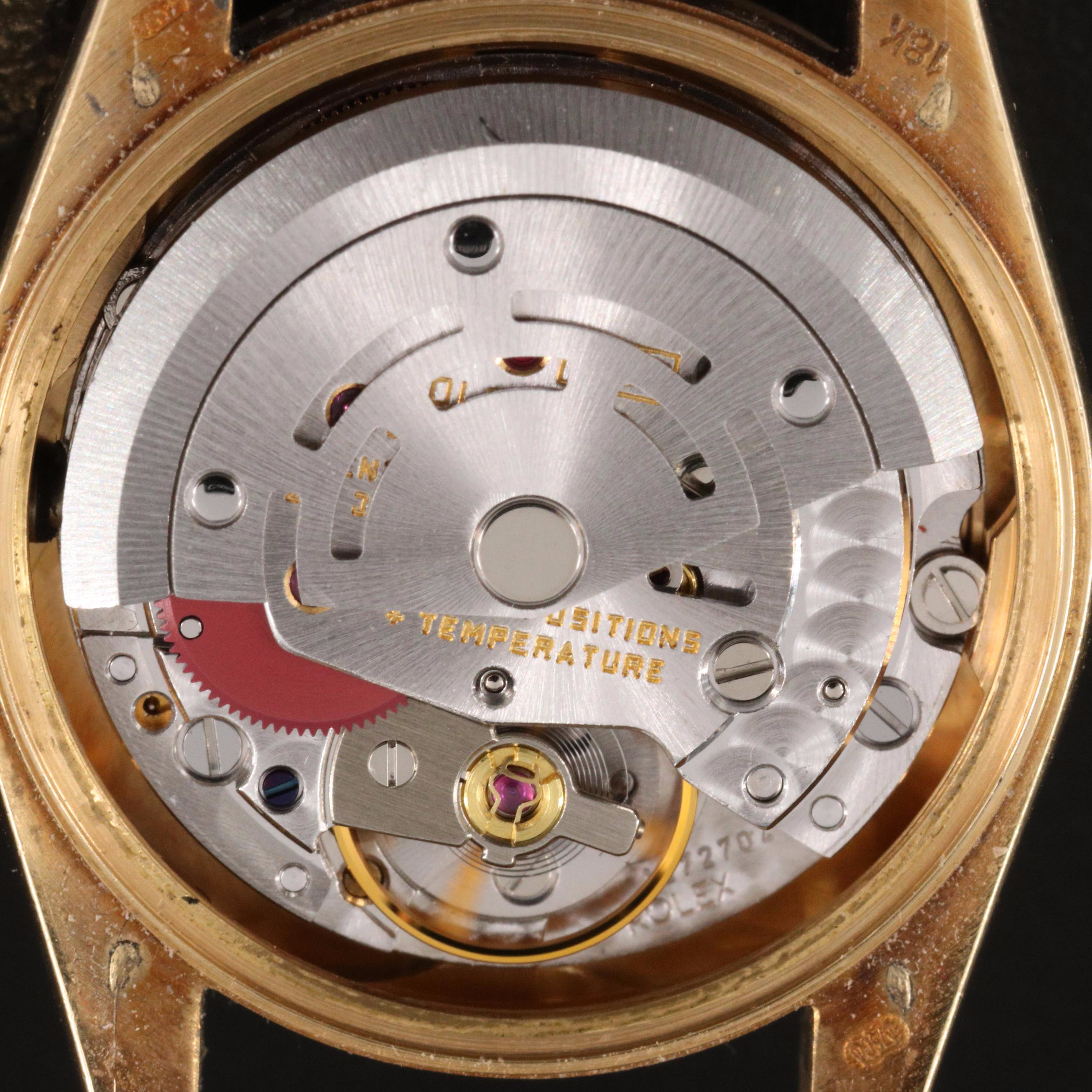 1989 Rolex Oyster Perpetual 18K Automatic Watch