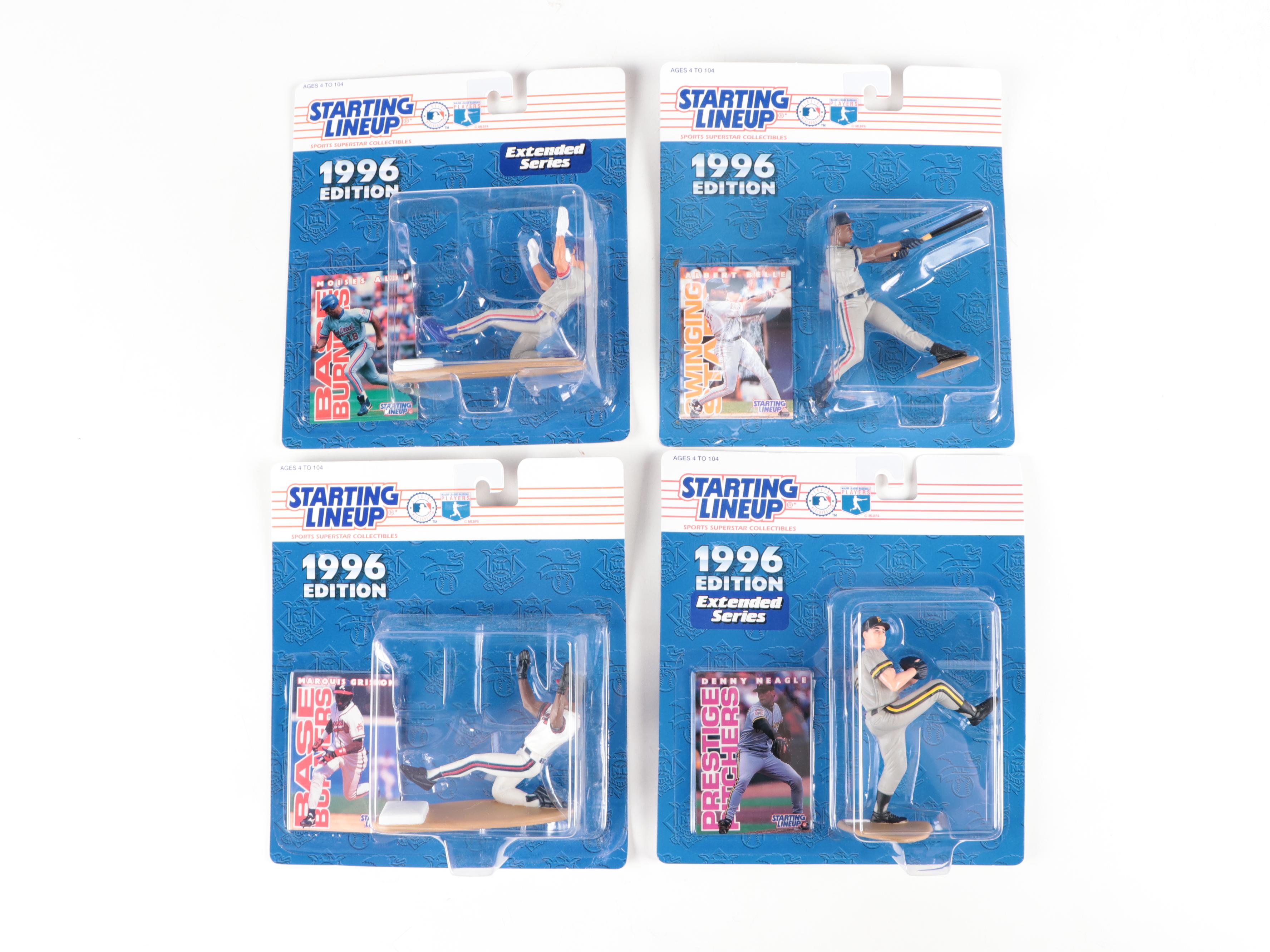 Kenner 1996 MLB Starting Lineup Figures with Albert Belle and Rafael Palmeiro