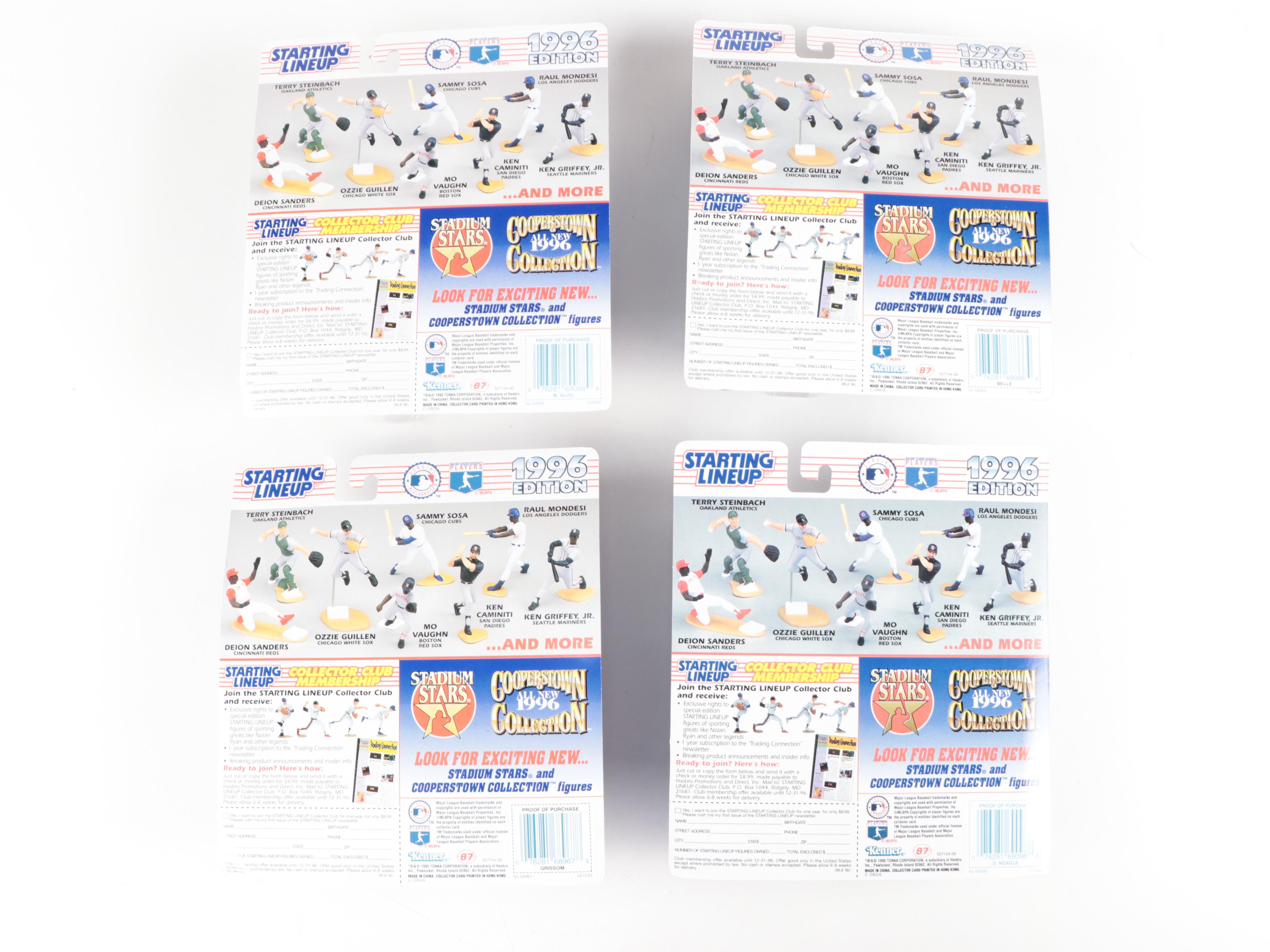 Kenner 1996 MLB Starting Lineup Figures with Albert Belle and Rafael Palmeiro