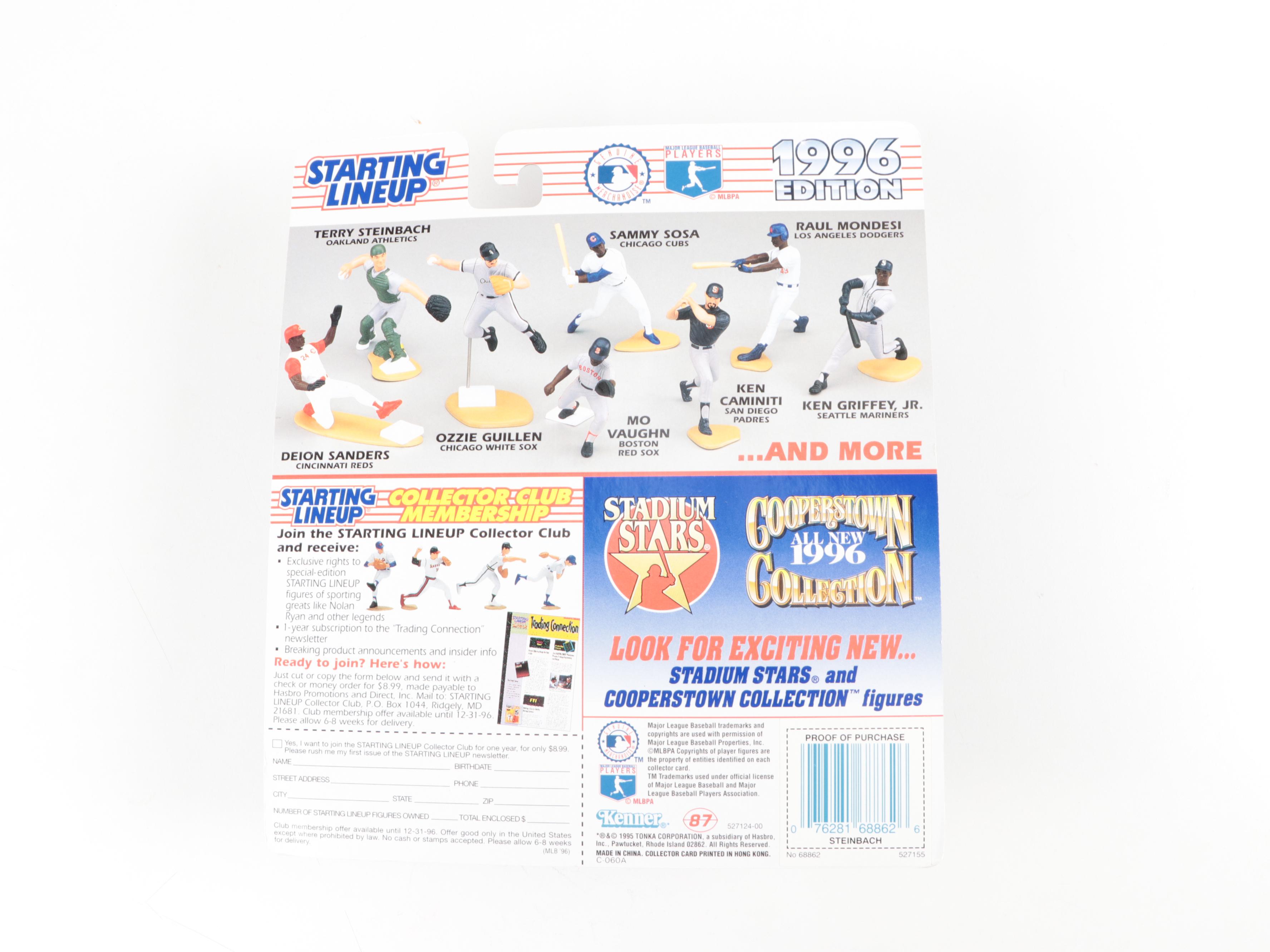 Kenner 1996 MLB Starting Lineup Figures with Albert Belle and Rafael Palmeiro