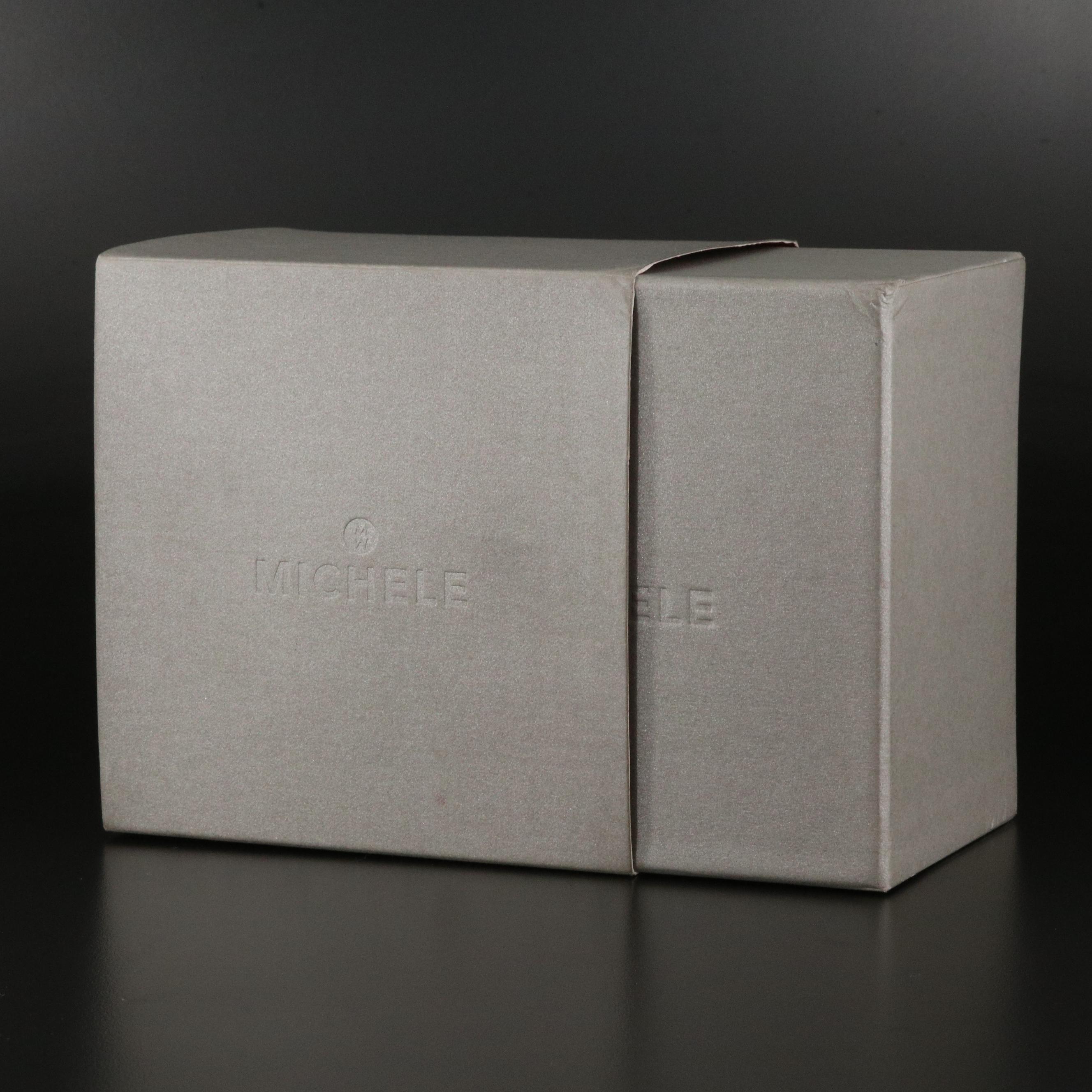 Michele CSX Diamond Chronograph Watch