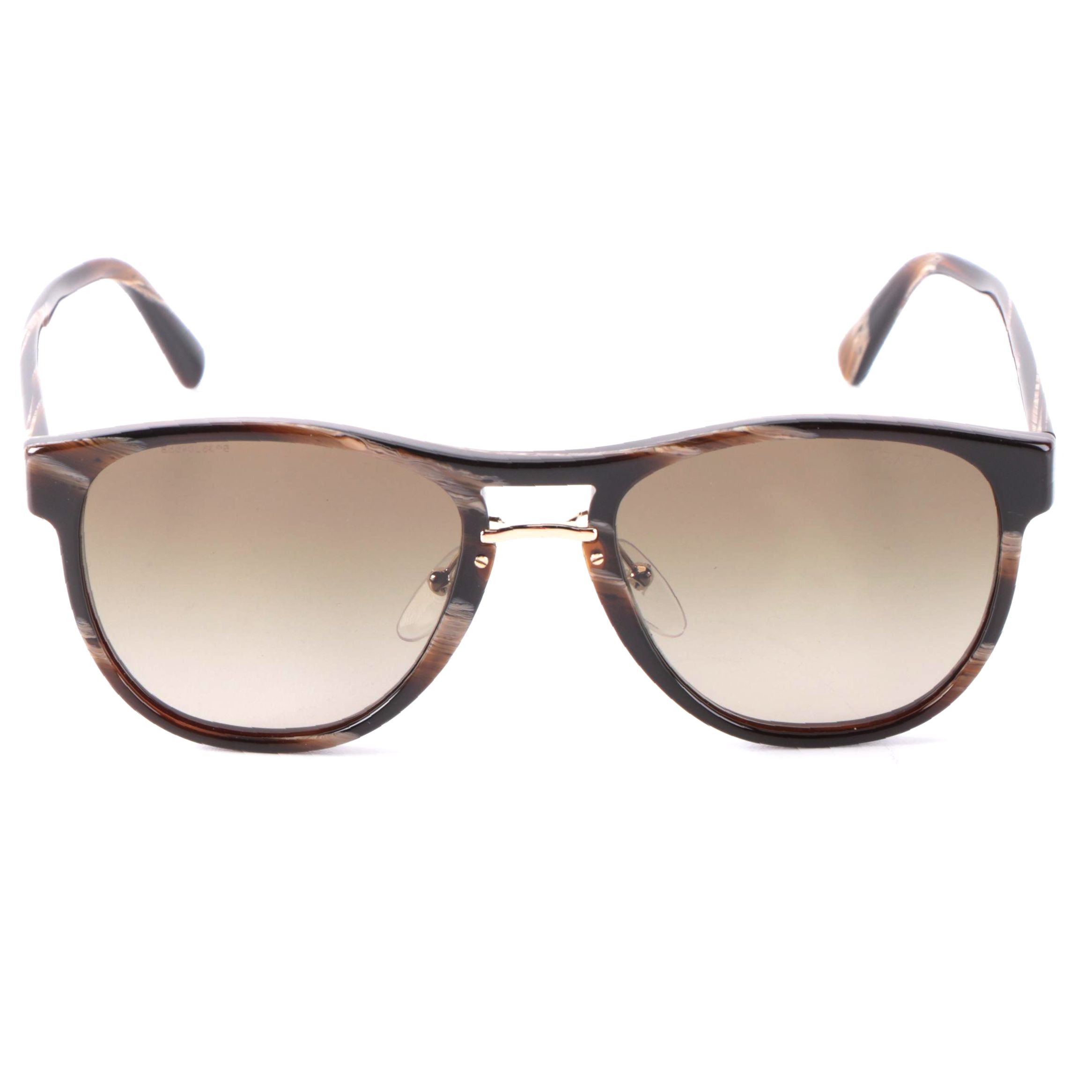 Prada SPR 09U Browline Sunglasses