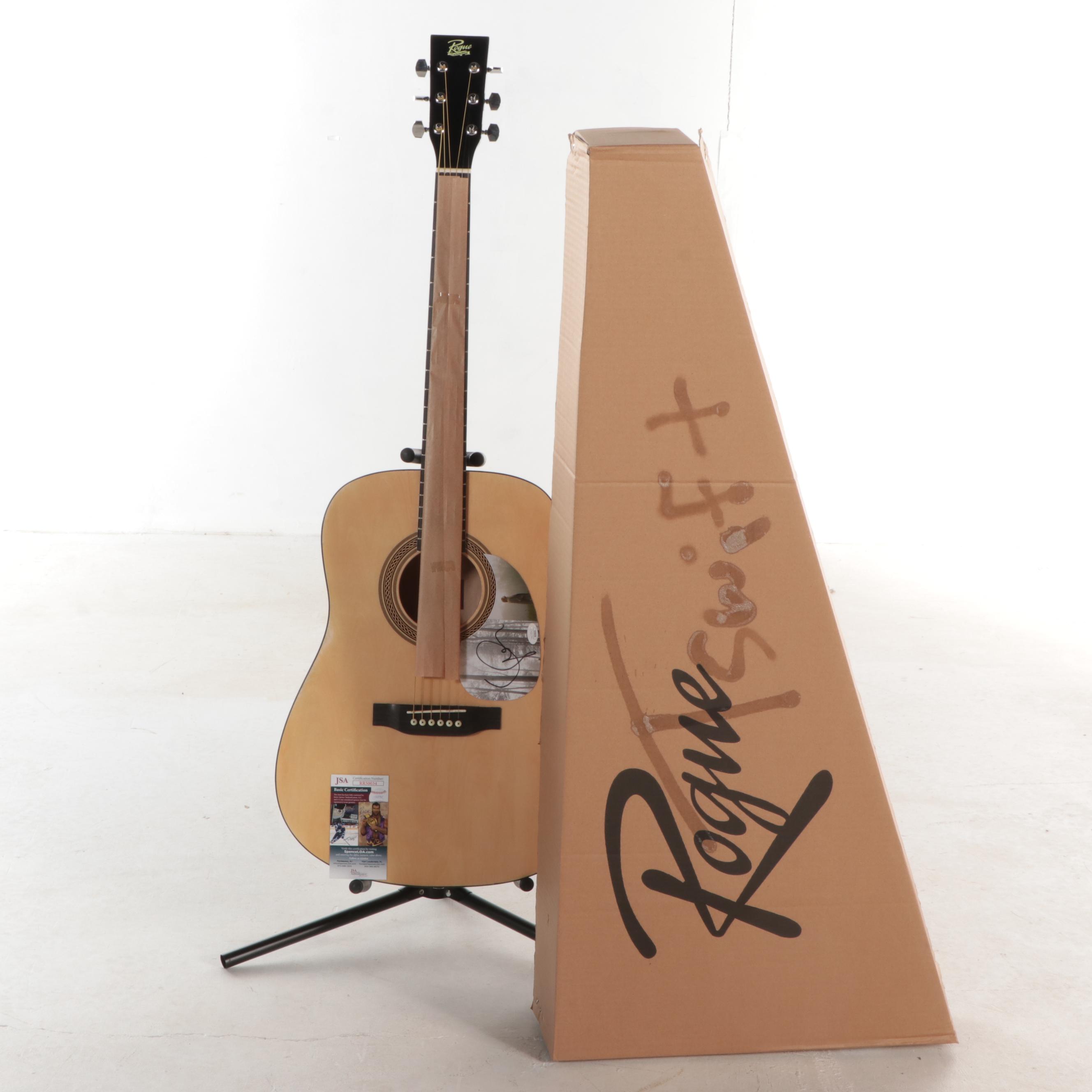 Taylor Swift Autographed Rogue Acoustic Dreadnought Guitar with COA