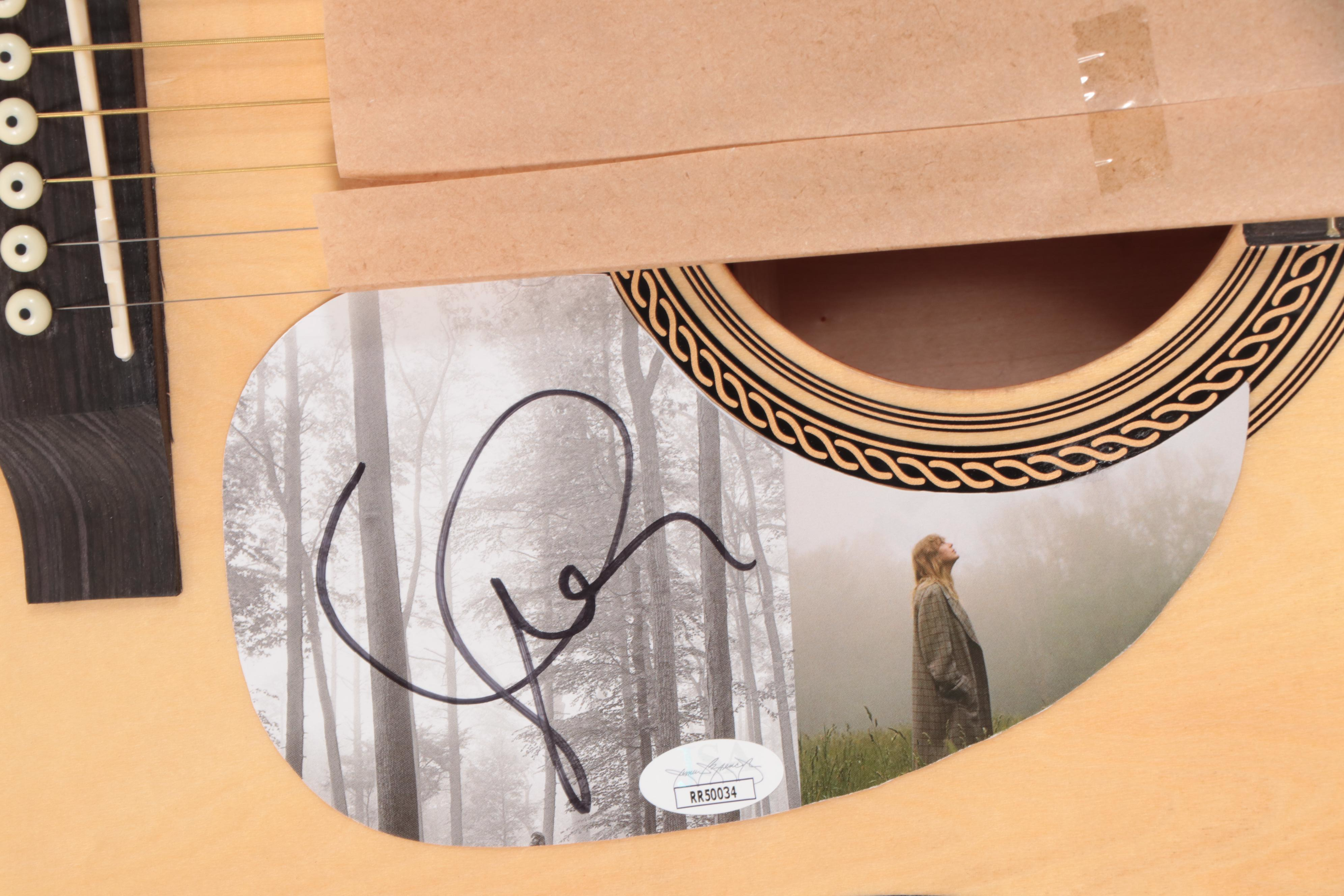 Taylor Swift Autographed Rogue Acoustic Dreadnought Guitar with COA