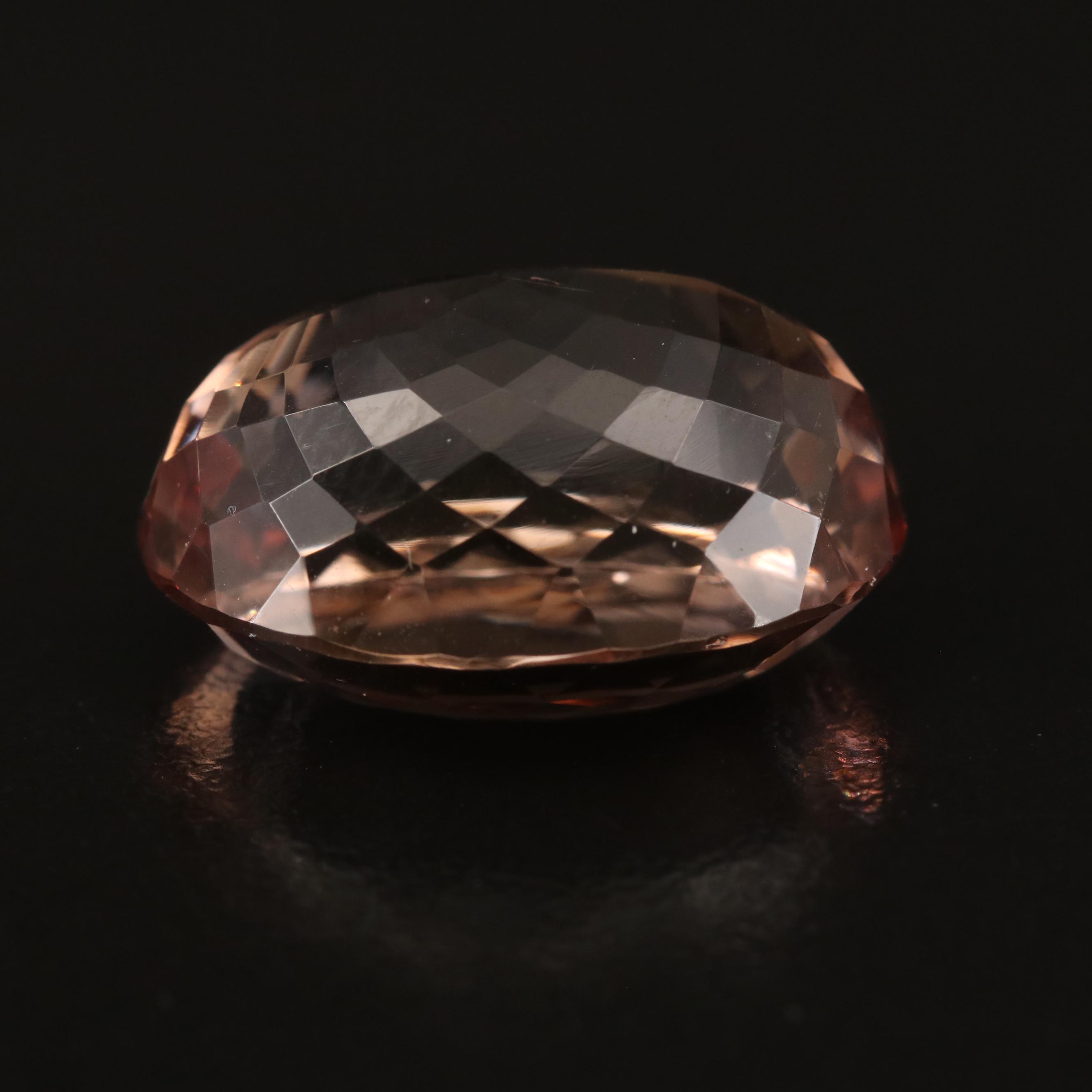 Loose 22.35 CT Oval Faceted Ametrine