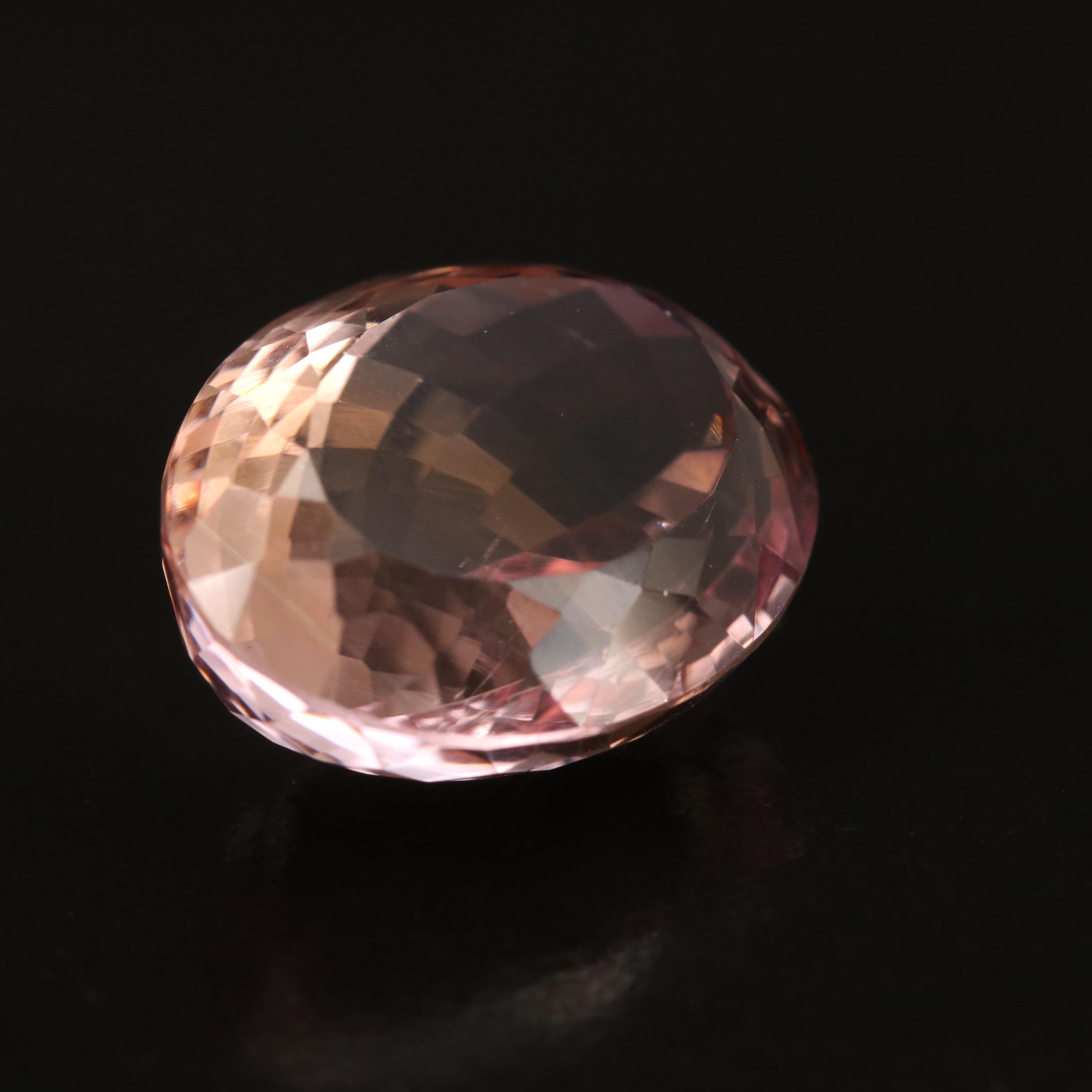 Loose 22.35 CT Oval Faceted Ametrine