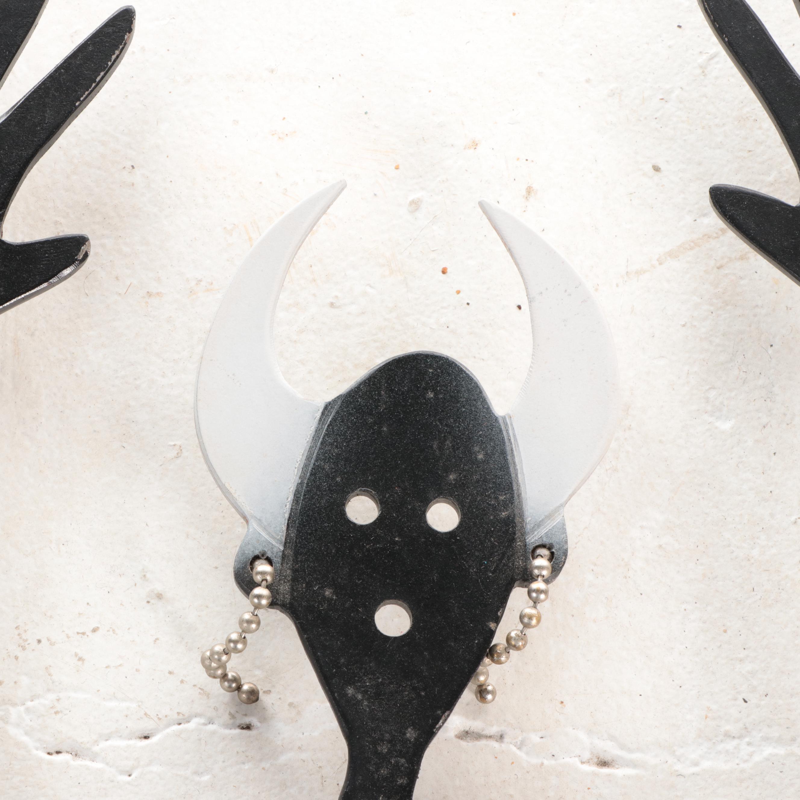 Dan Day Figural Metal Wall Sculpture, 1991