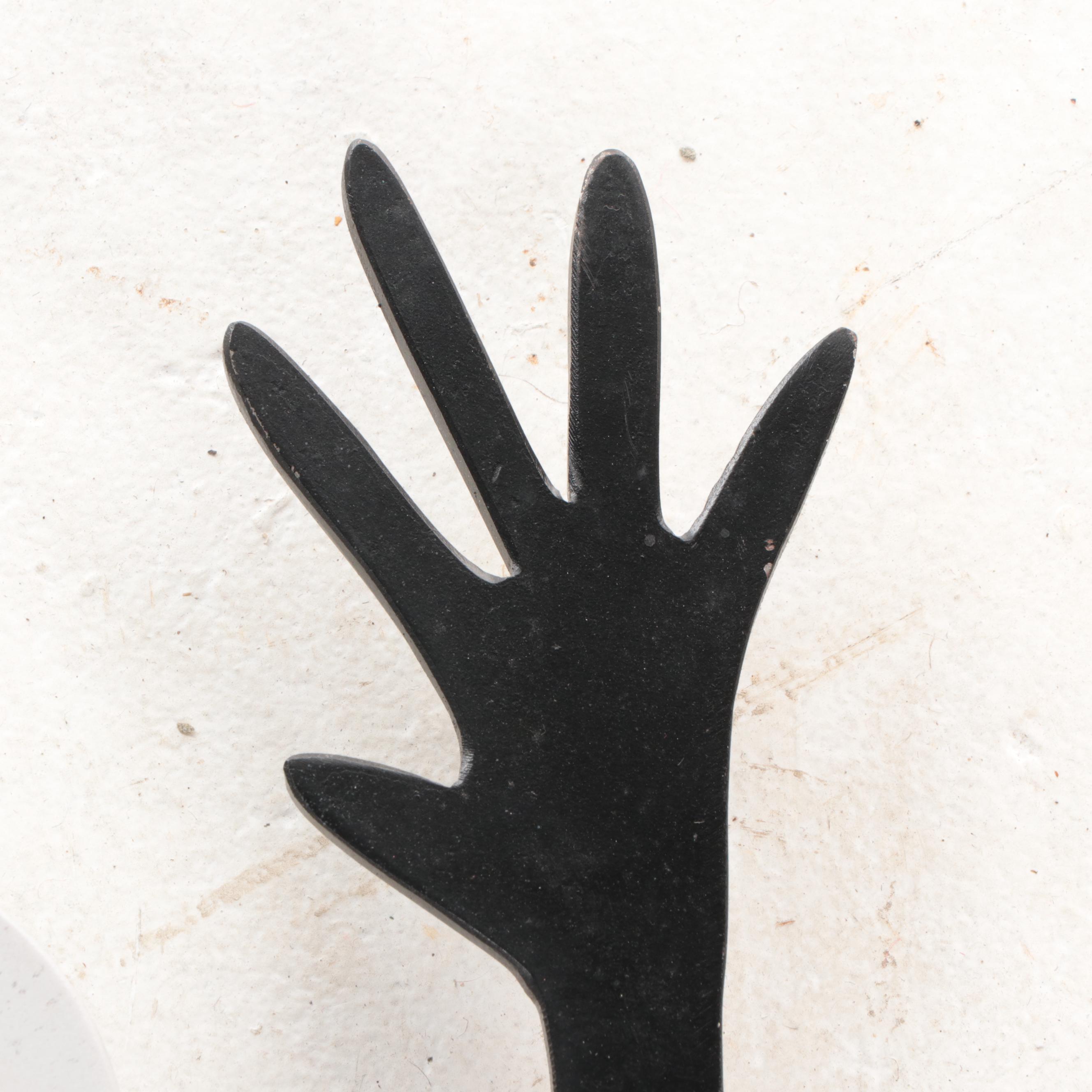 Dan Day Figural Metal Wall Sculpture, 1991