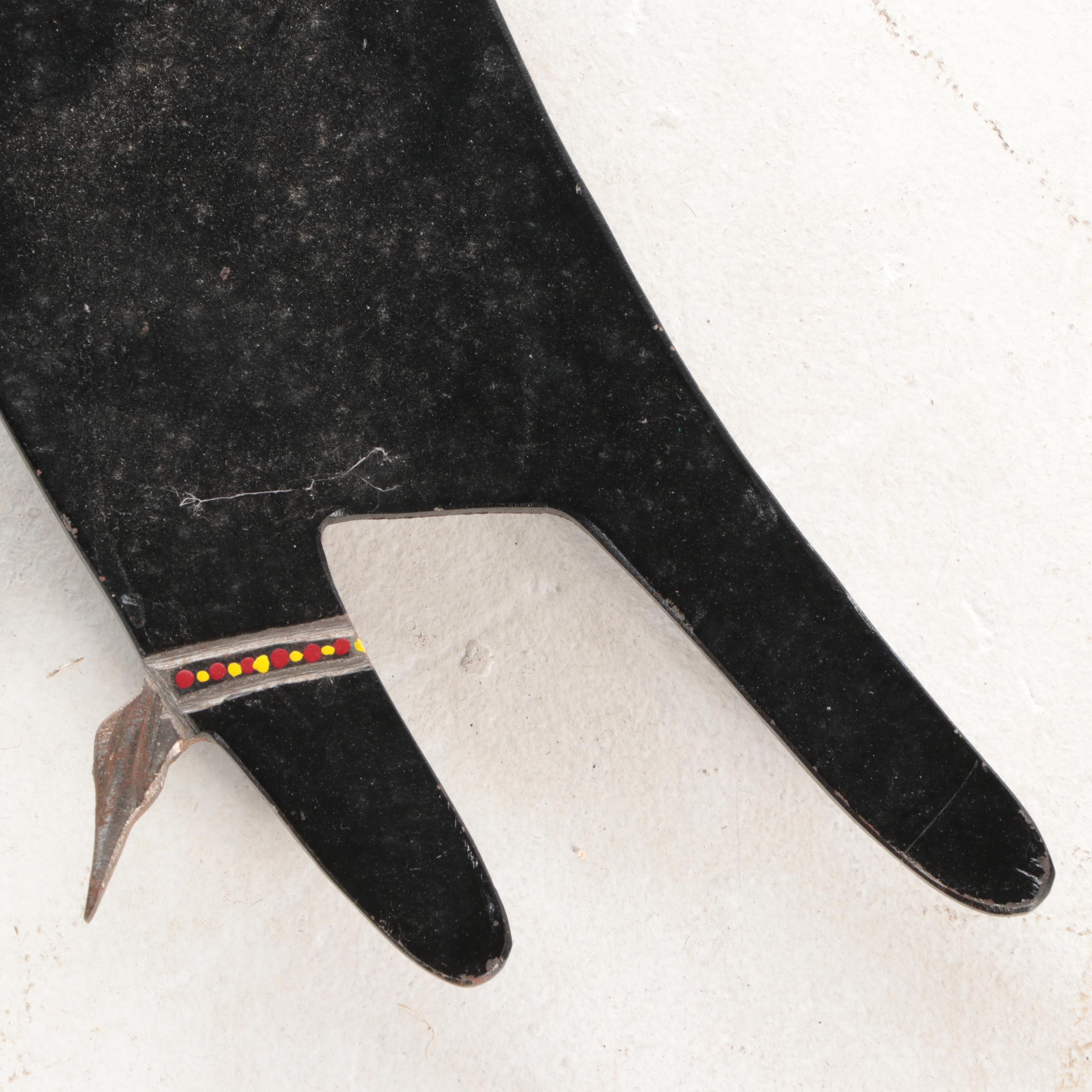 Dan Day Figural Metal Wall Sculpture, 1991