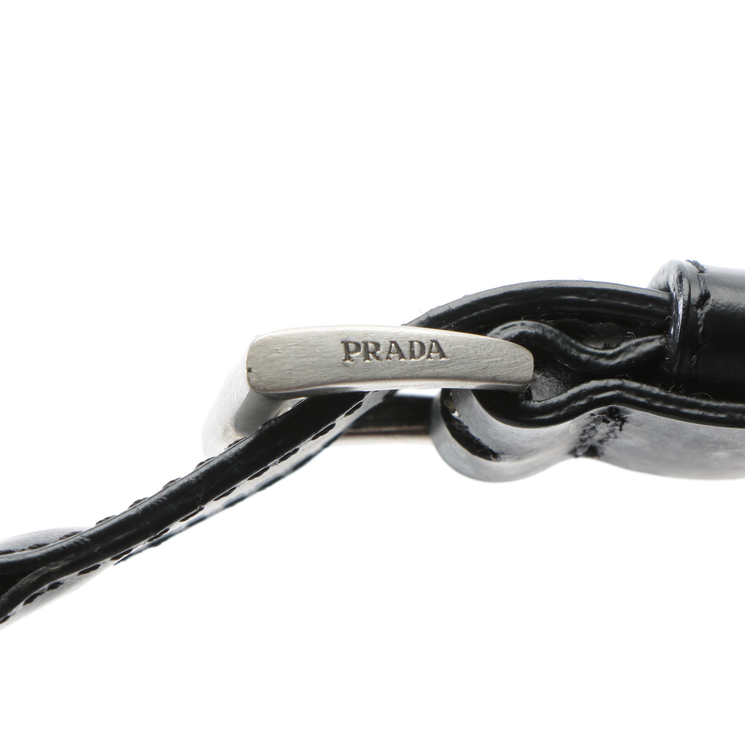 Prada Small Backpack in Black Tessuto Nylon and Smooth Leather