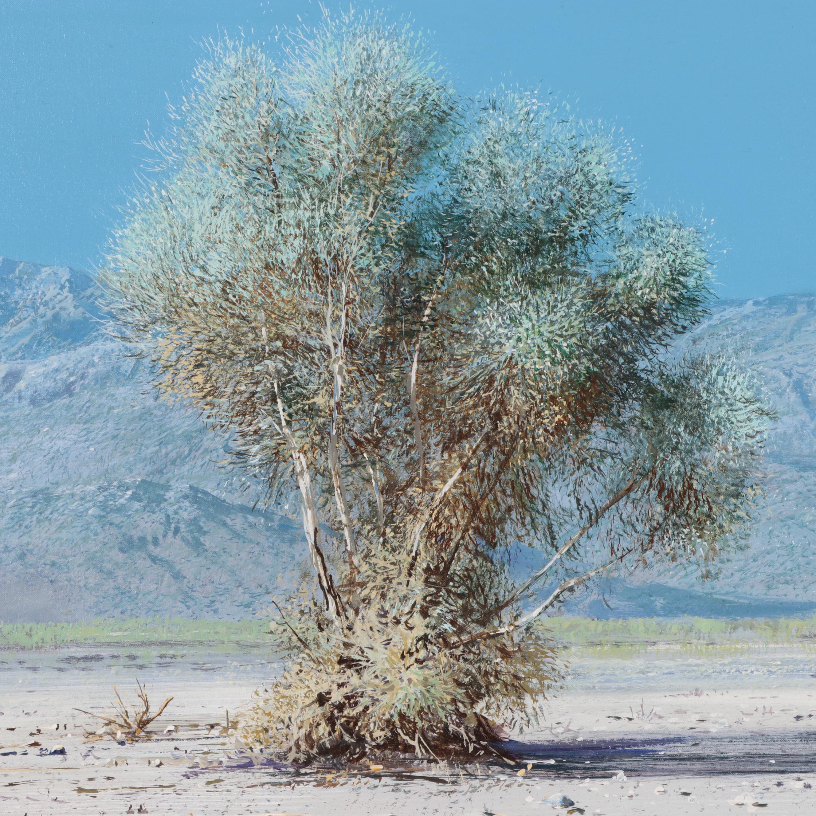 Peter Ellenshaw Large-Scale Landscape Oil Painting, Late 20th Century