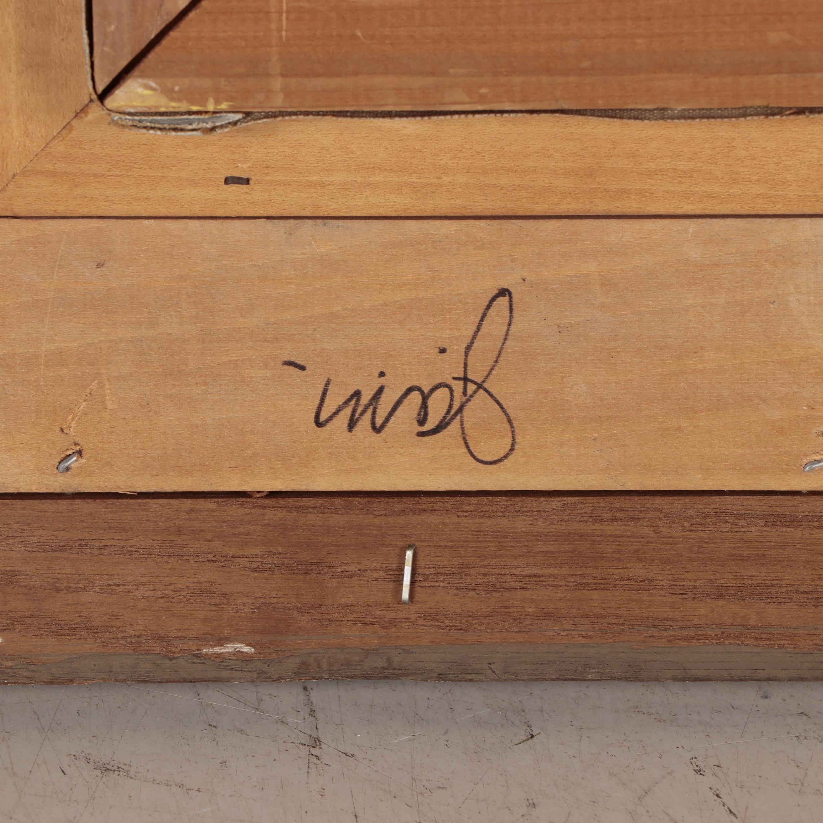 Peter Ellenshaw Large-Scale Landscape Oil Painting, Late 20th Century