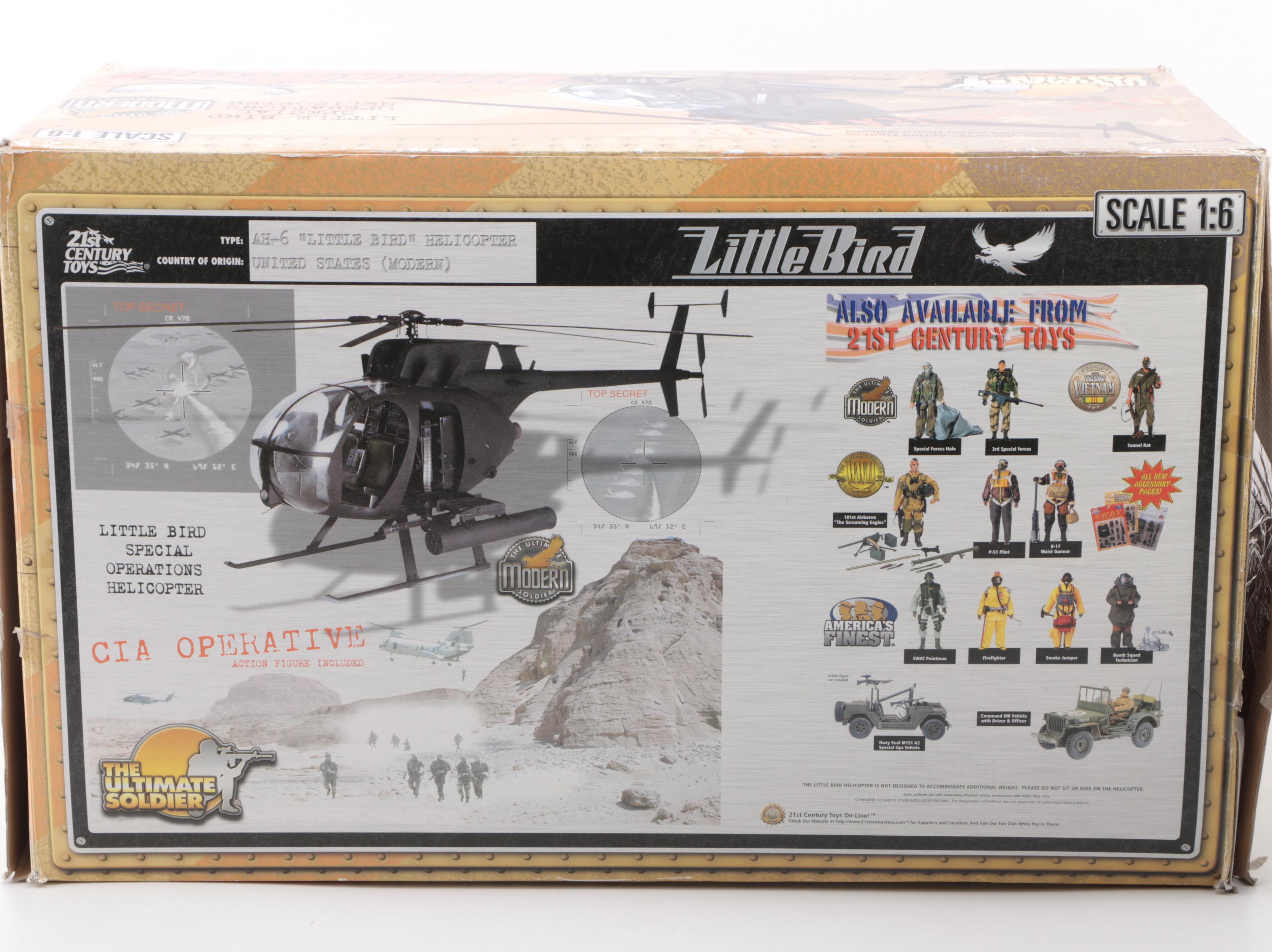 AH-6 "Little Bird" Special Operations Helicopter Scale 1:6