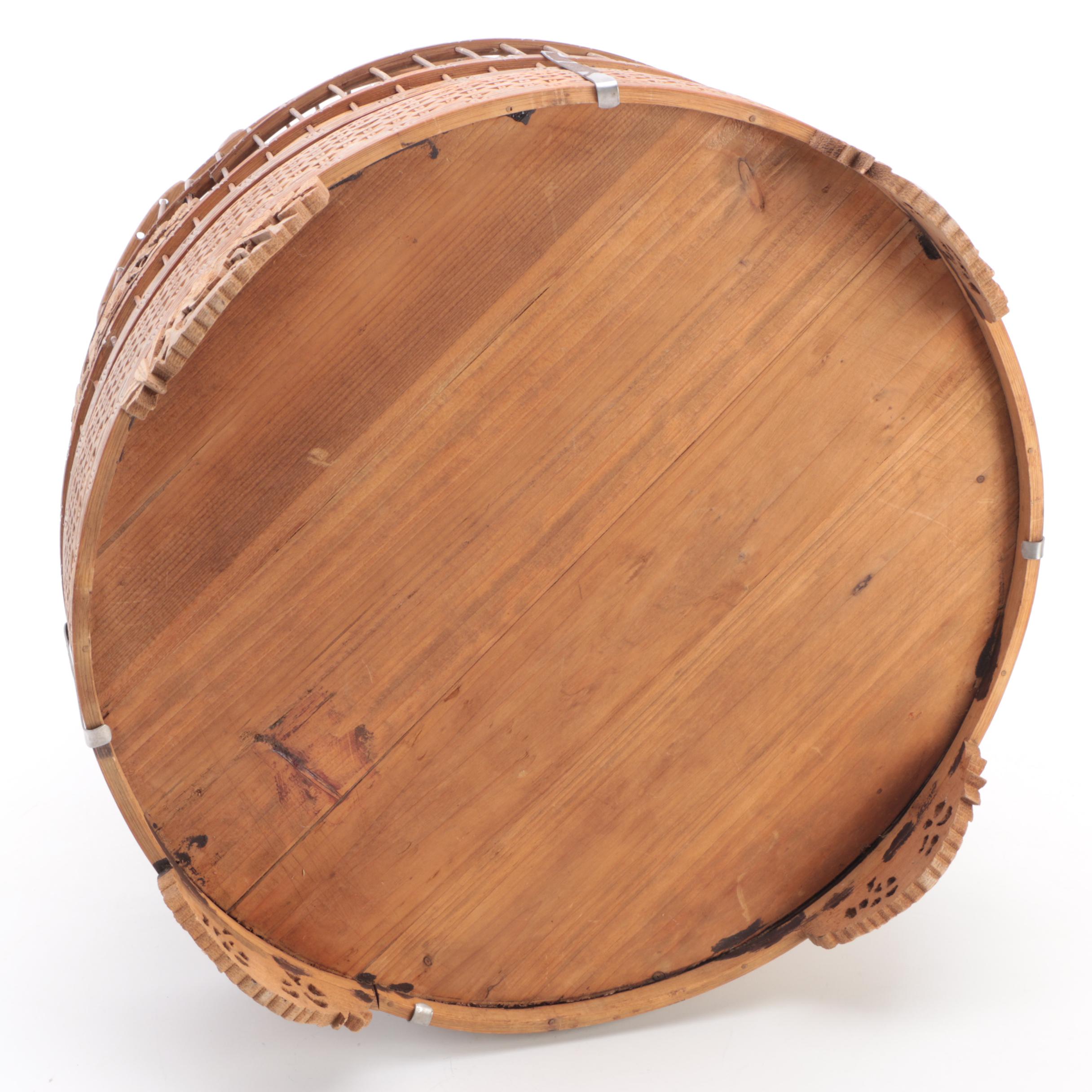 Chinese Woven Bamboo Bird Cage