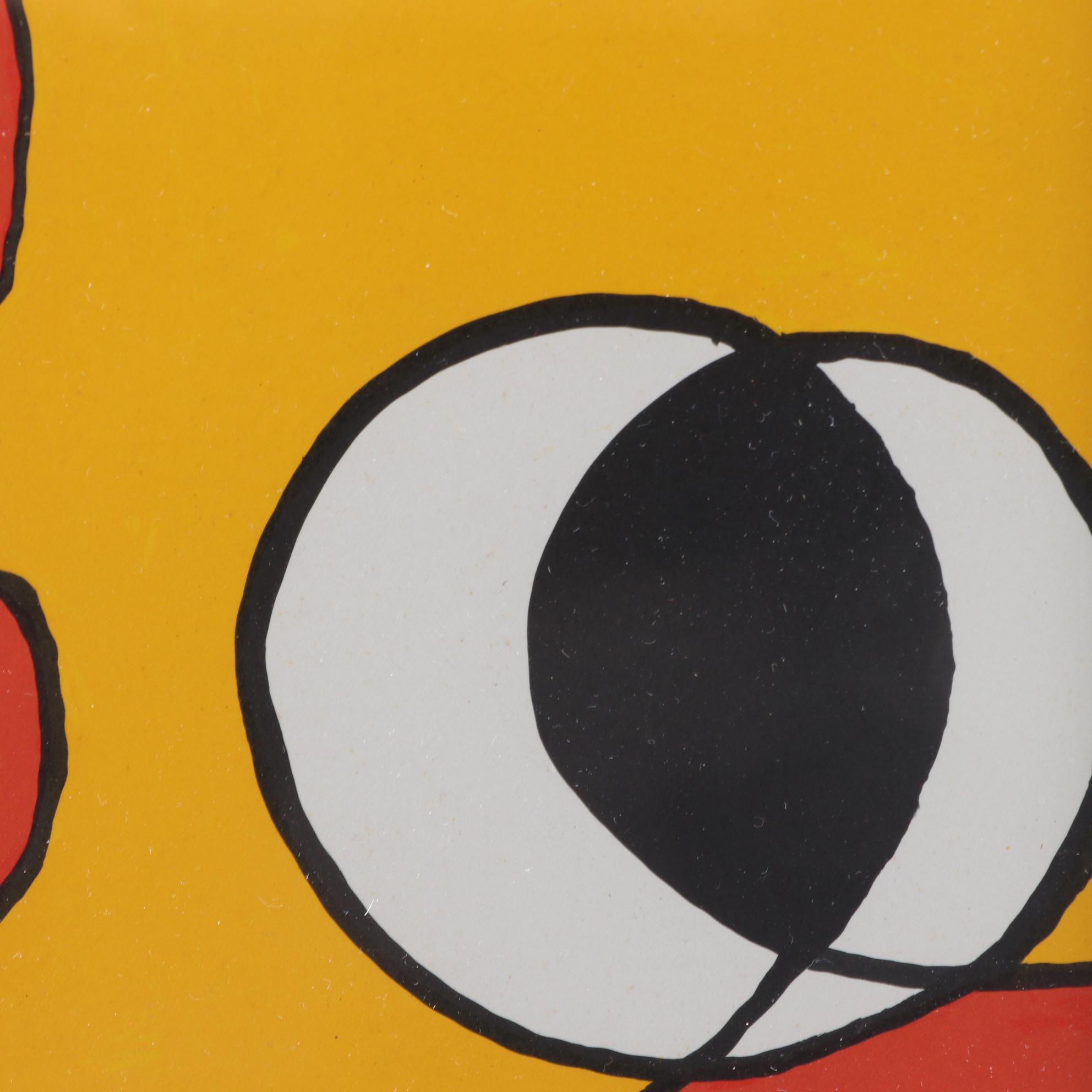 Alexander Calder Cover Lithograph for "Derrière le Miroir," 1968