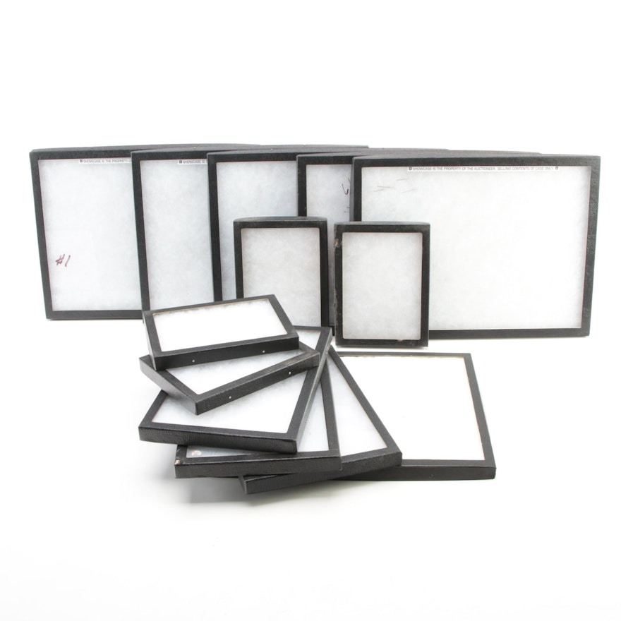 Portable Tabletop Glass Display Cases