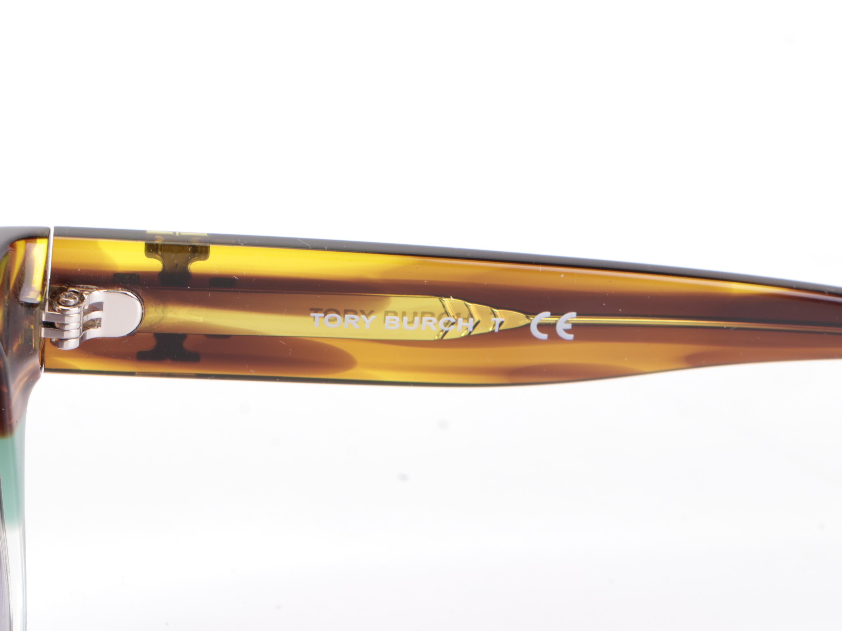 Tory Burch TY7144U Sunglasses in Multicolor with Gradient Lenses and Case