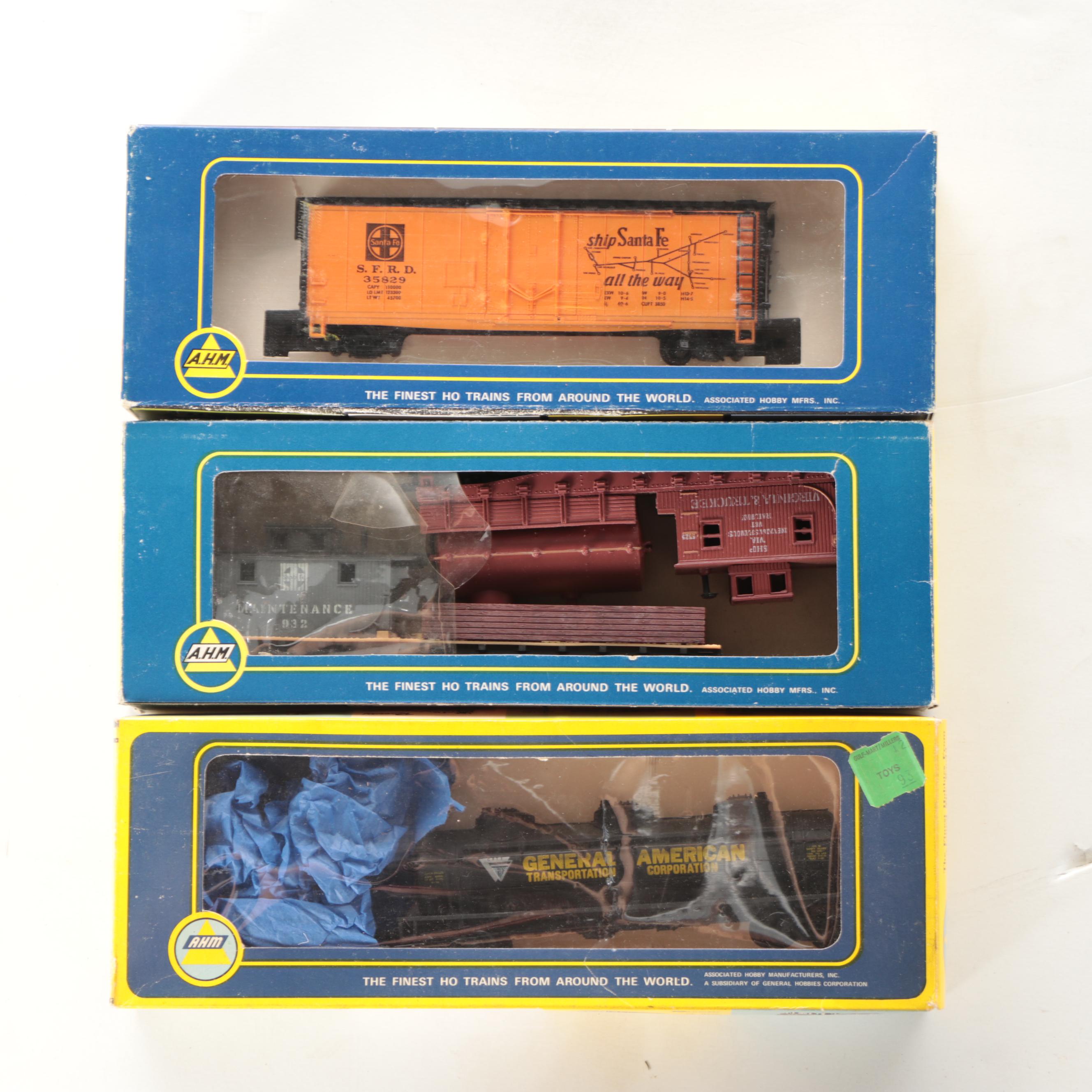 Ahm, Tyco HO Scale Model Railroad Freight Trains, Locomotive