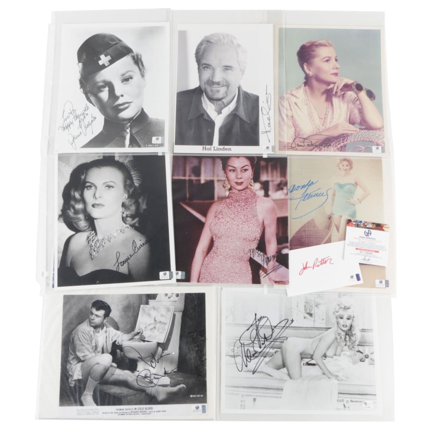 John Ritter, Mitzi Gaynor, Robert Blake, Other Signed Photo Prints, COAs