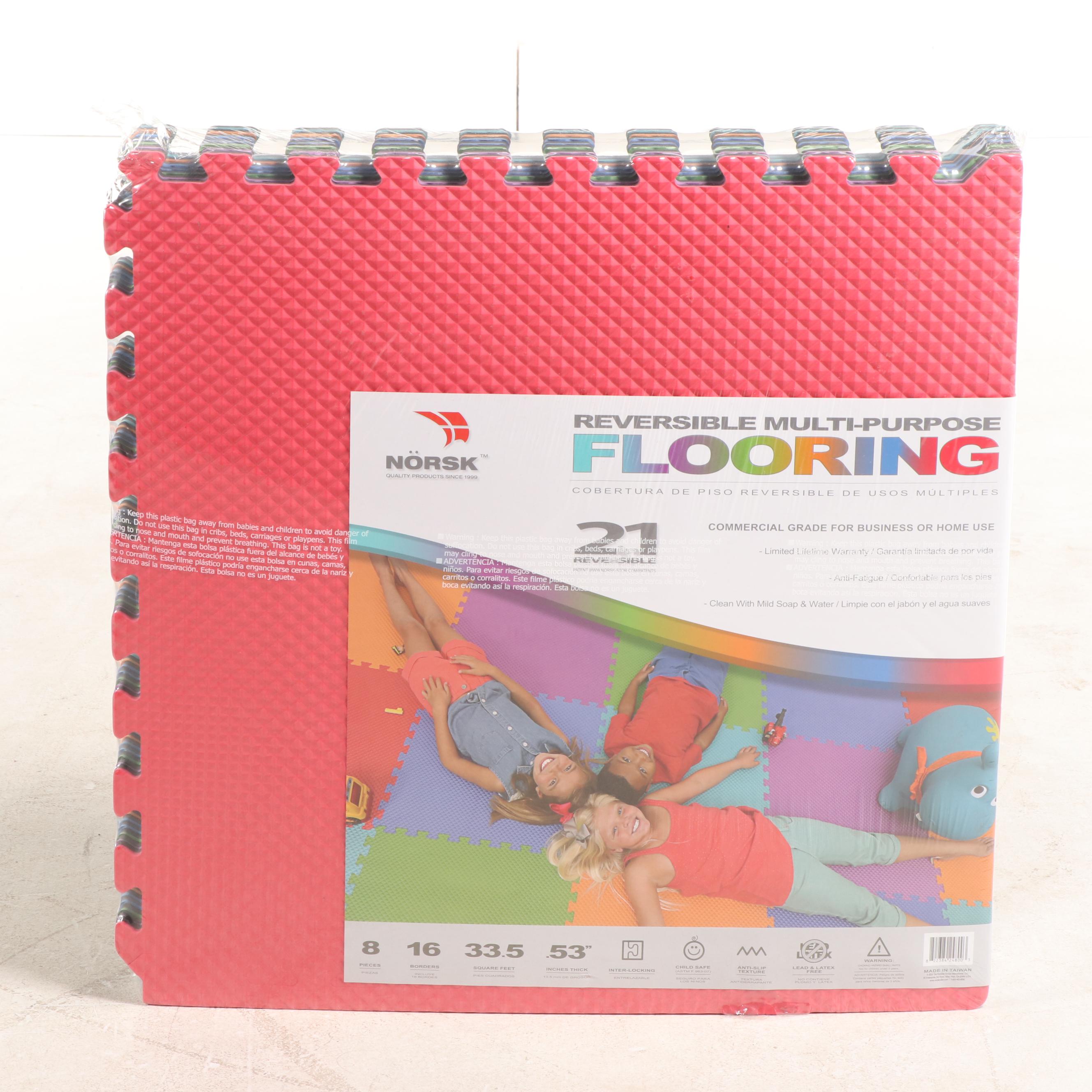 Norsk Foam Reversible Multi-Purpose Anti-Slip Texture Interlocking Flooring