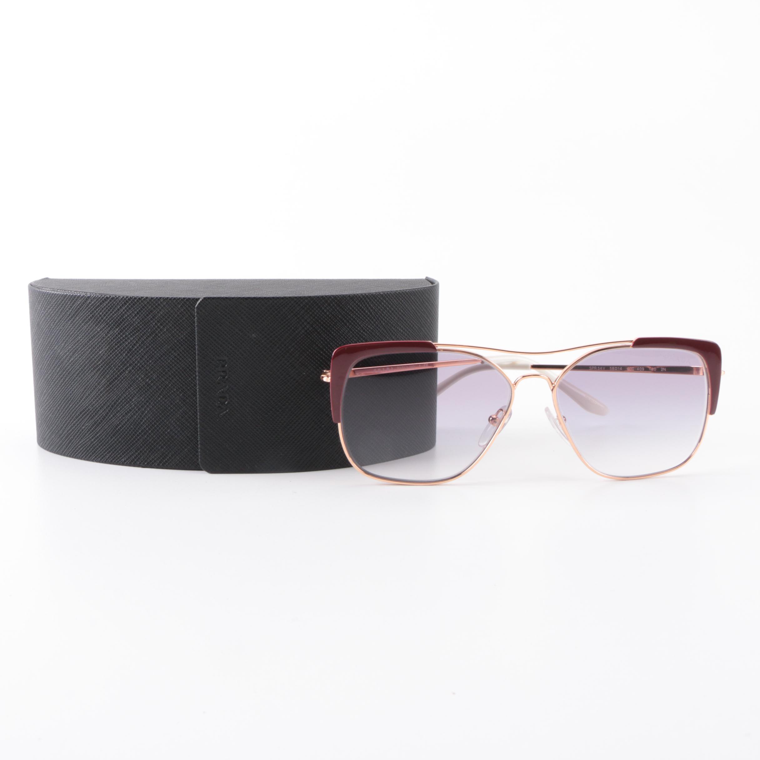 Prada SPR 54V Avant Garde Sunglasses with Case