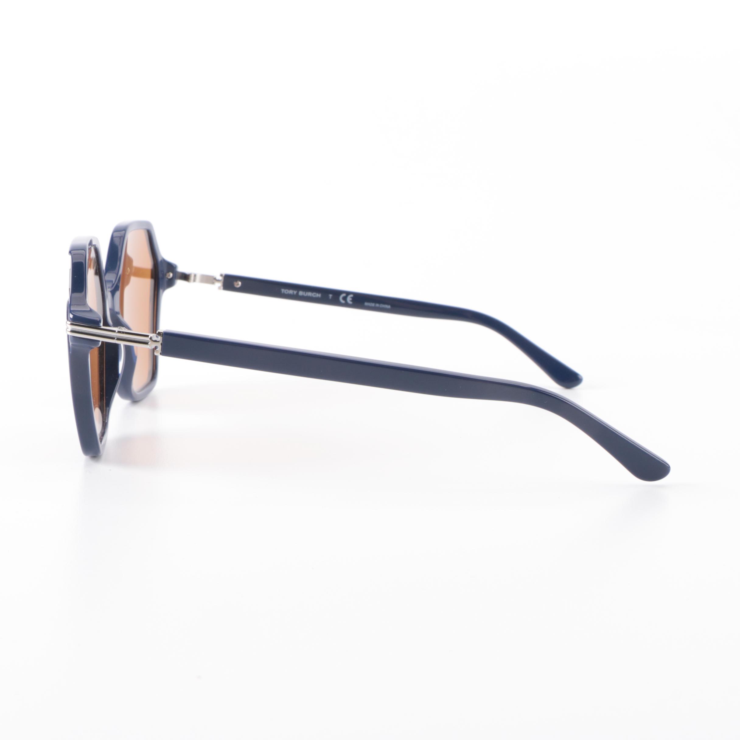 Tory Burch TY 7139 Oversized Sunglasses with Case