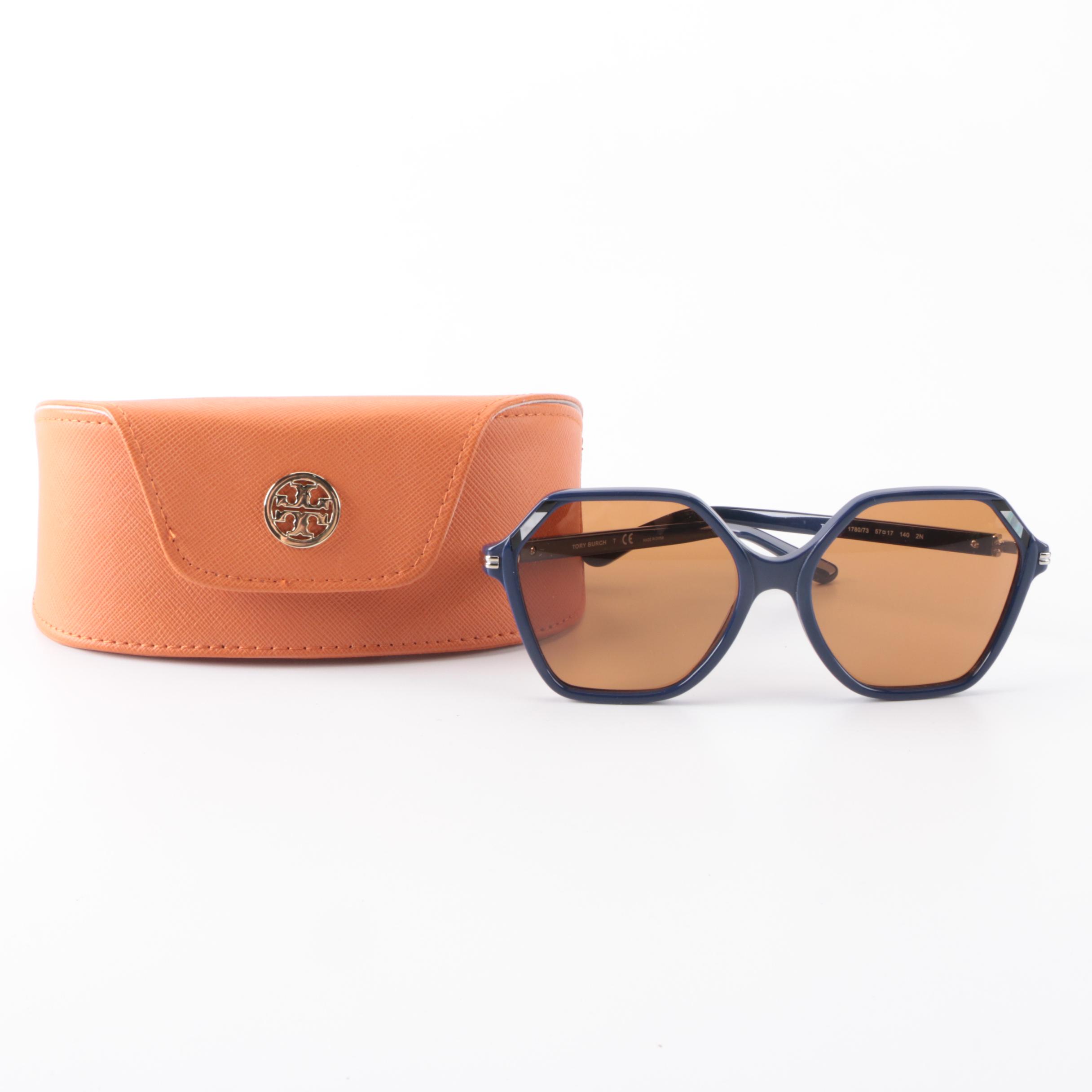 Tory Burch TY 7139 Oversized Sunglasses with Case