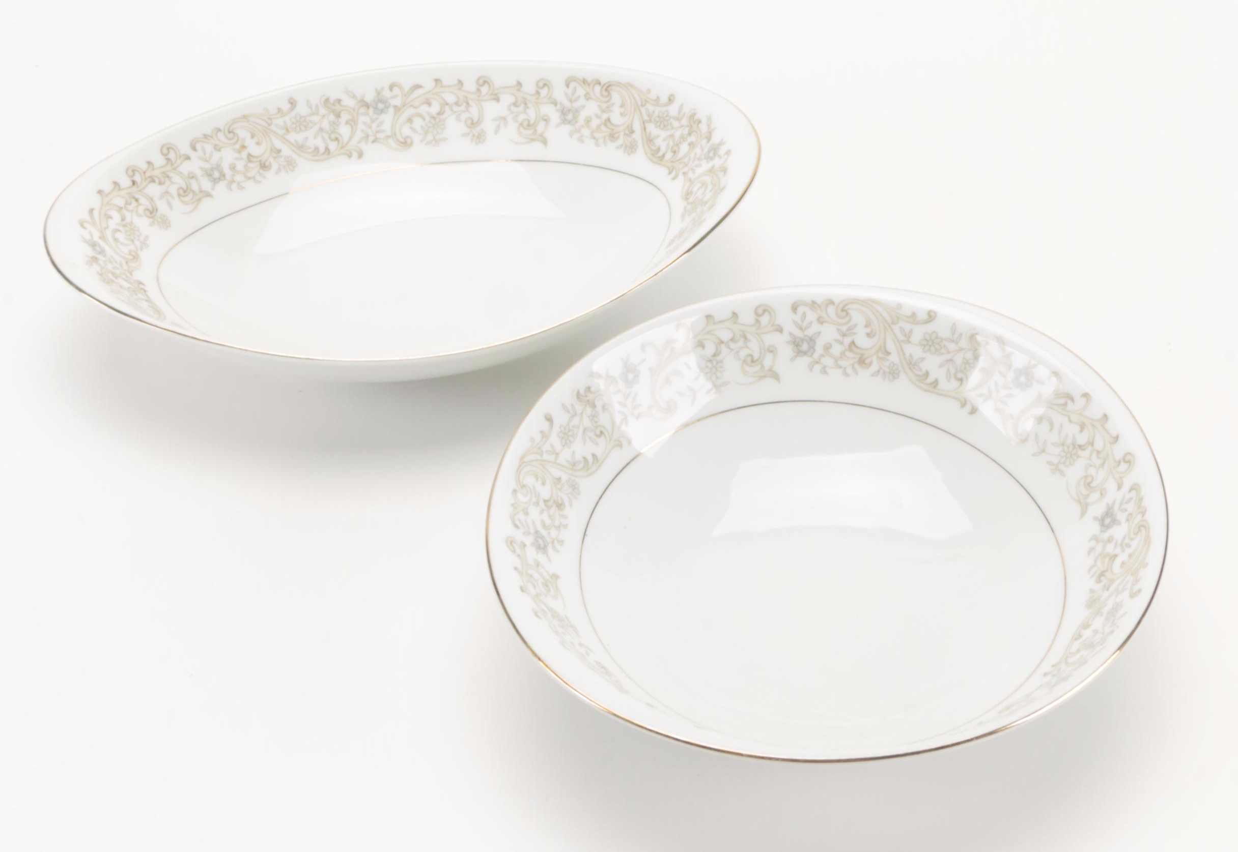 Amcrest of Japan "Florence" Bone China Dinnerware, Mid to Late 20th Century