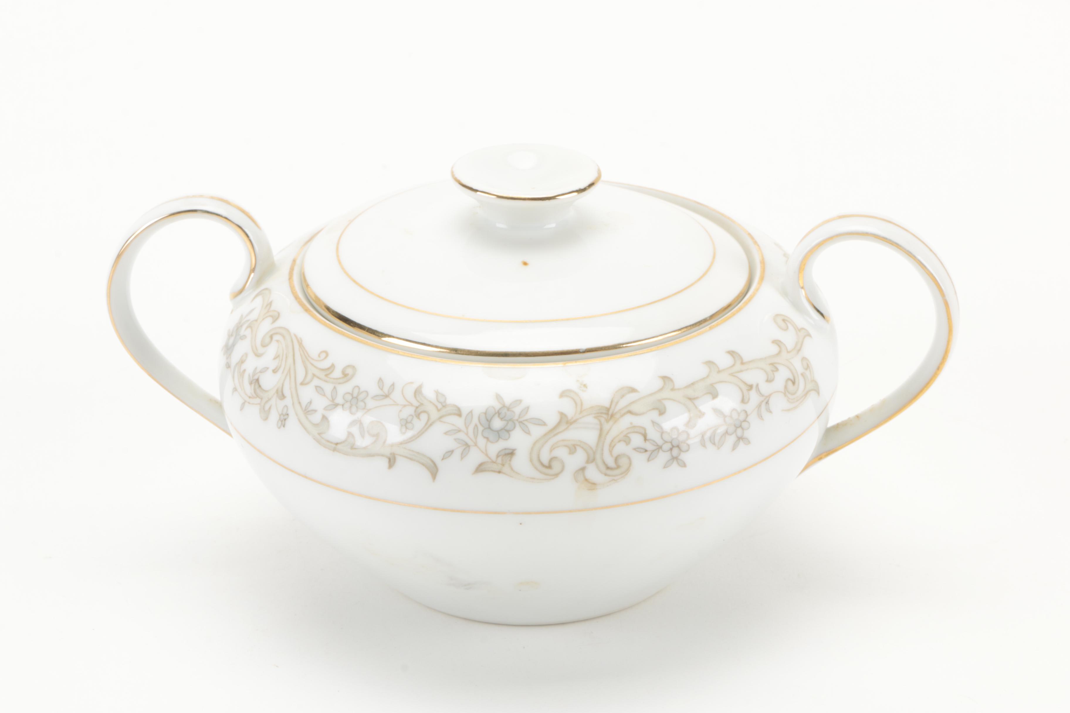 Amcrest of Japan "Florence" Bone China Dinnerware, Mid to Late 20th Century