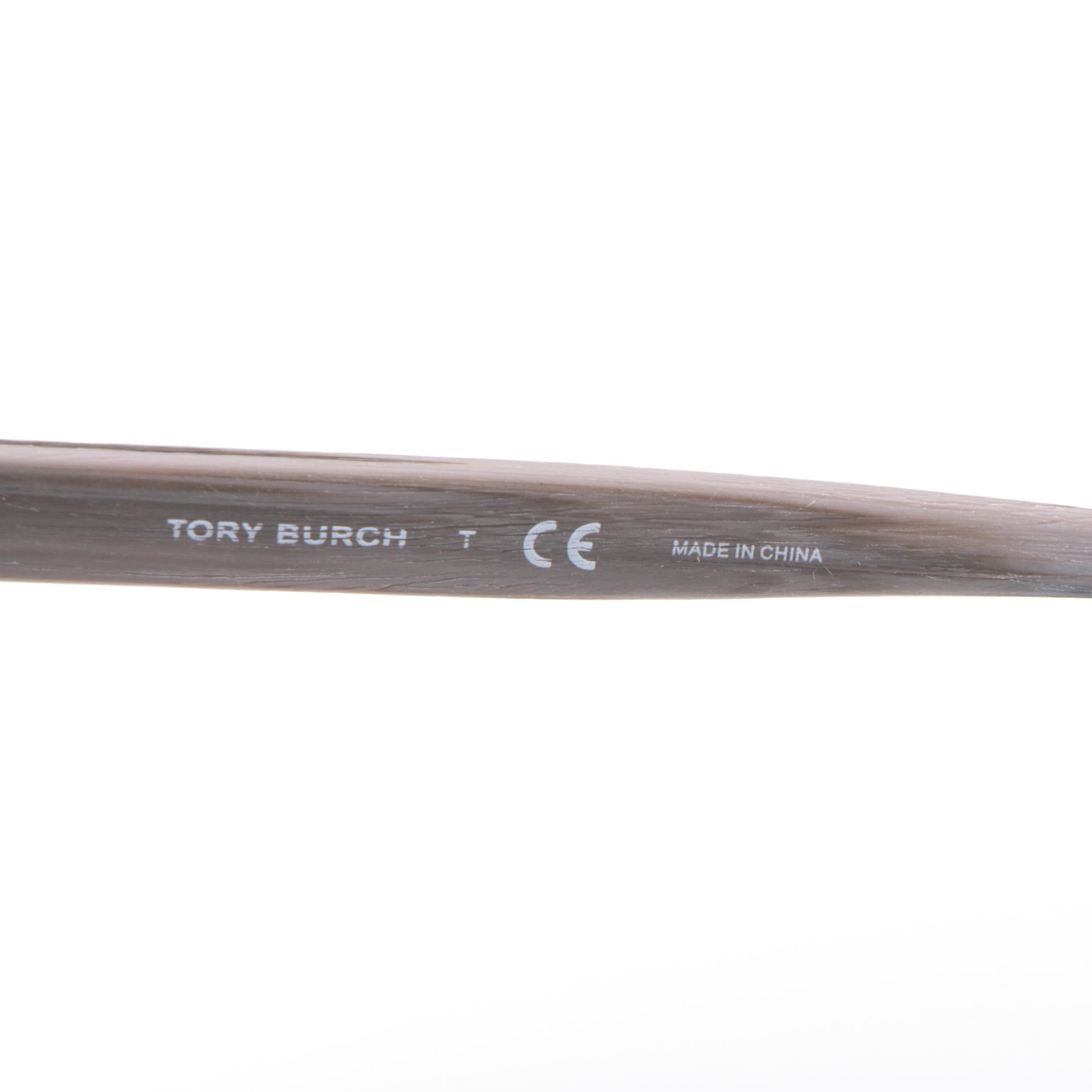 Tory Burch TY 7106 Browline Sunglasses with Case