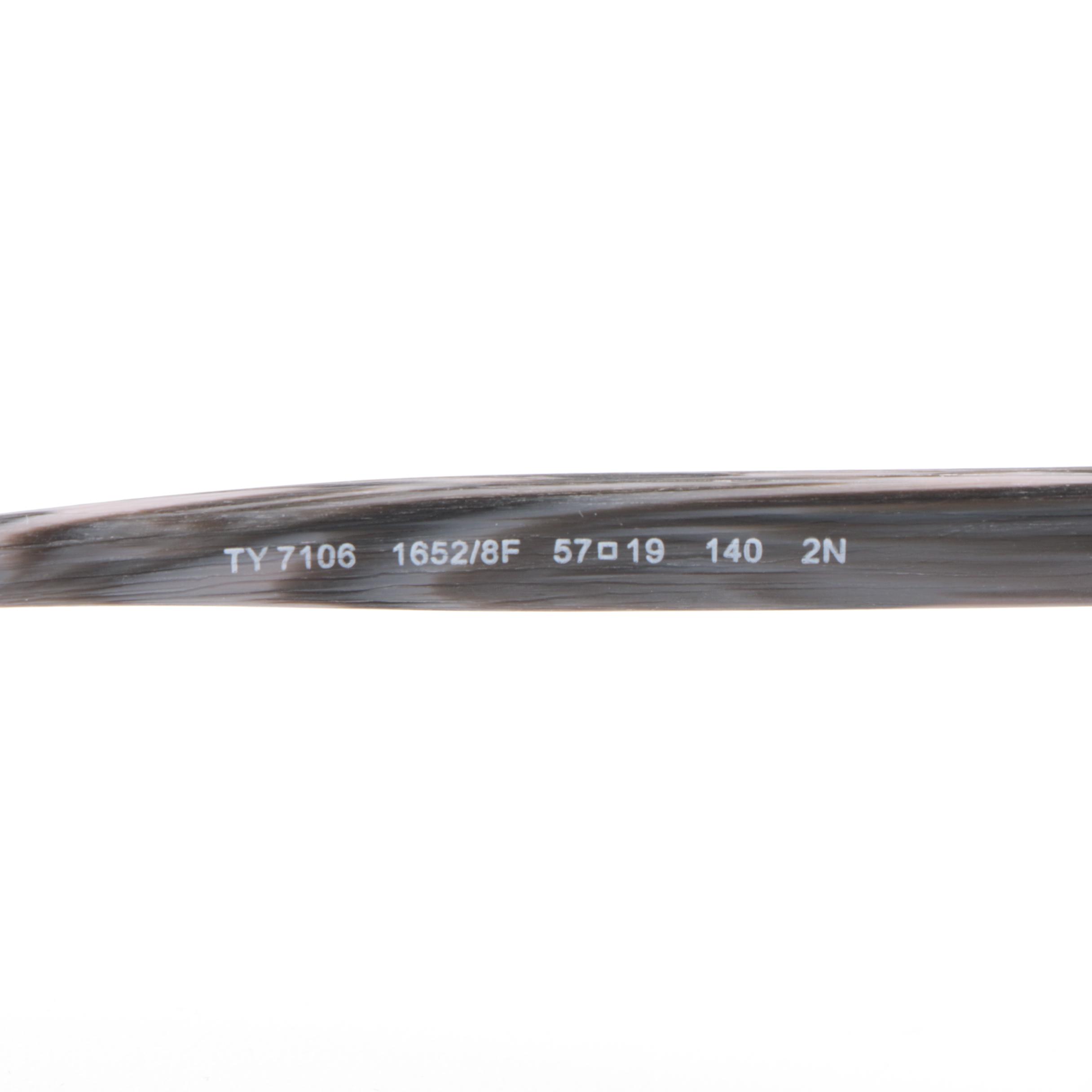 Tory Burch TY 7106 Browline Sunglasses with Case