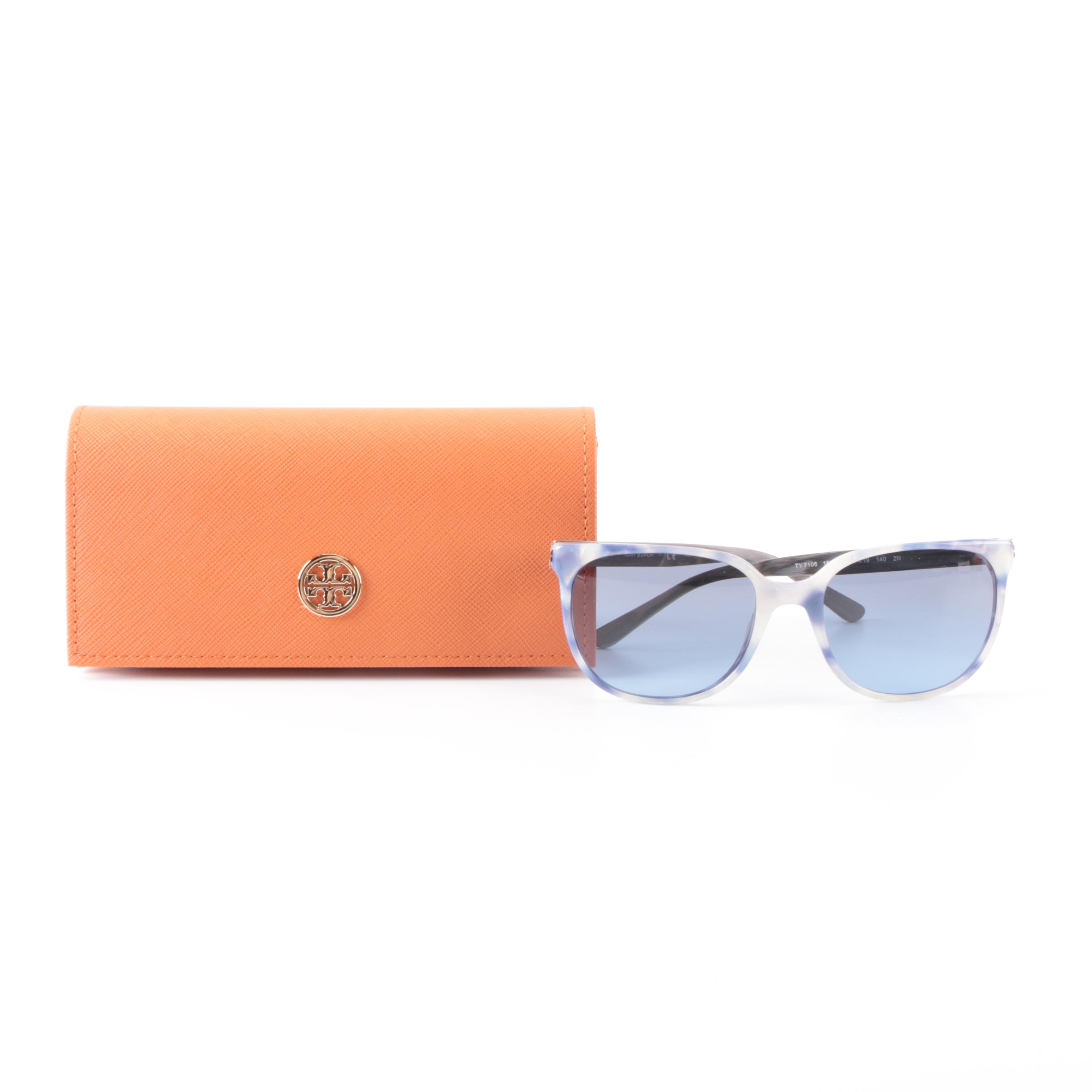 Tory Burch TY 7106 Browline Sunglasses with Case