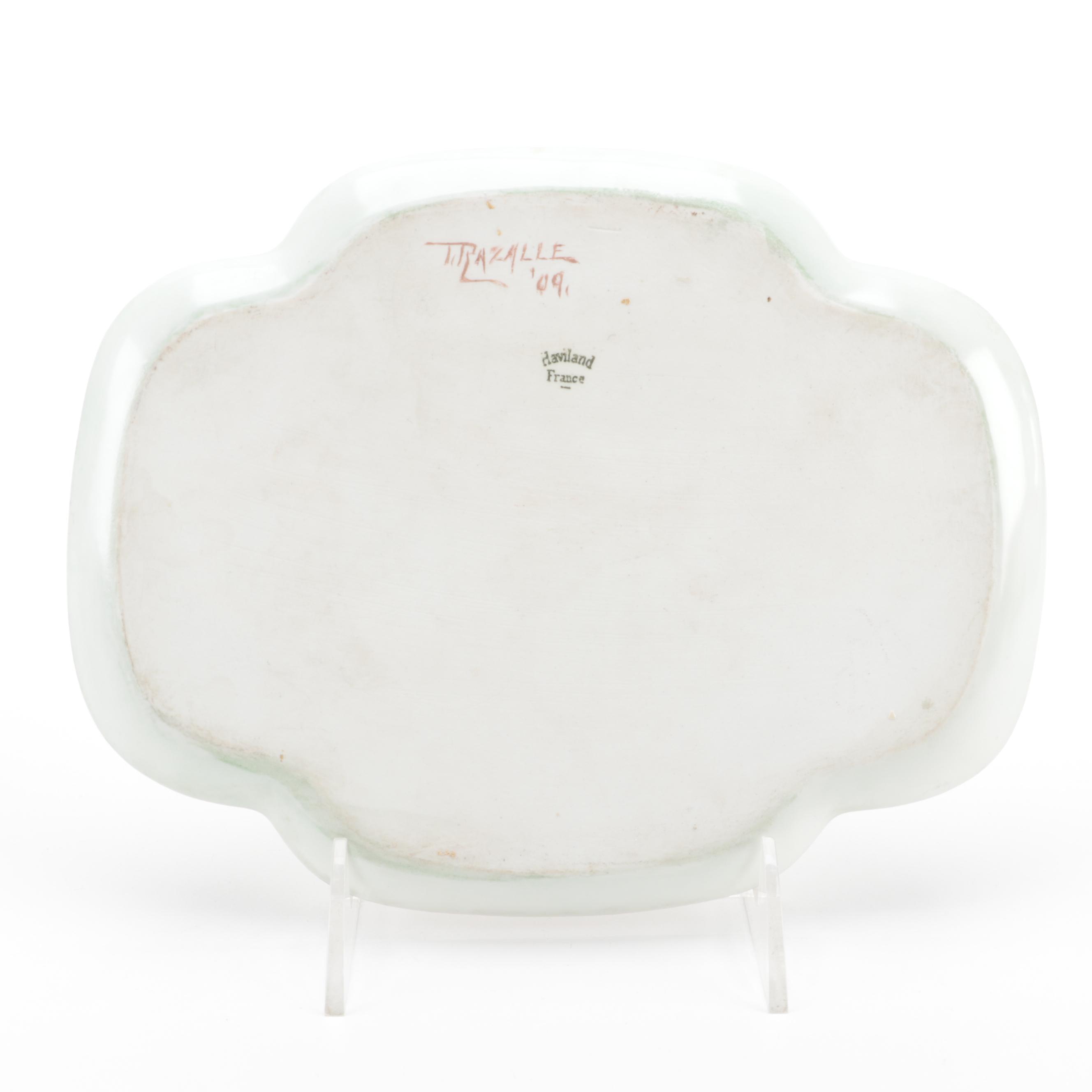 Haviland, Morimura Bros., and Other Hand-Painted Porcelain Vanity Accessories