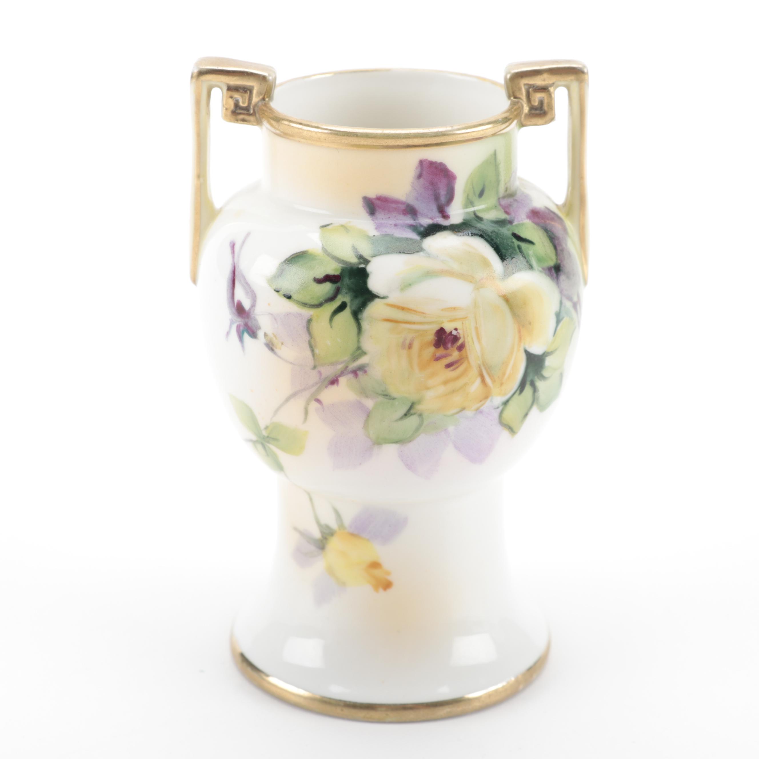 Haviland, Morimura Bros., and Other Hand-Painted Porcelain Vanity Accessories