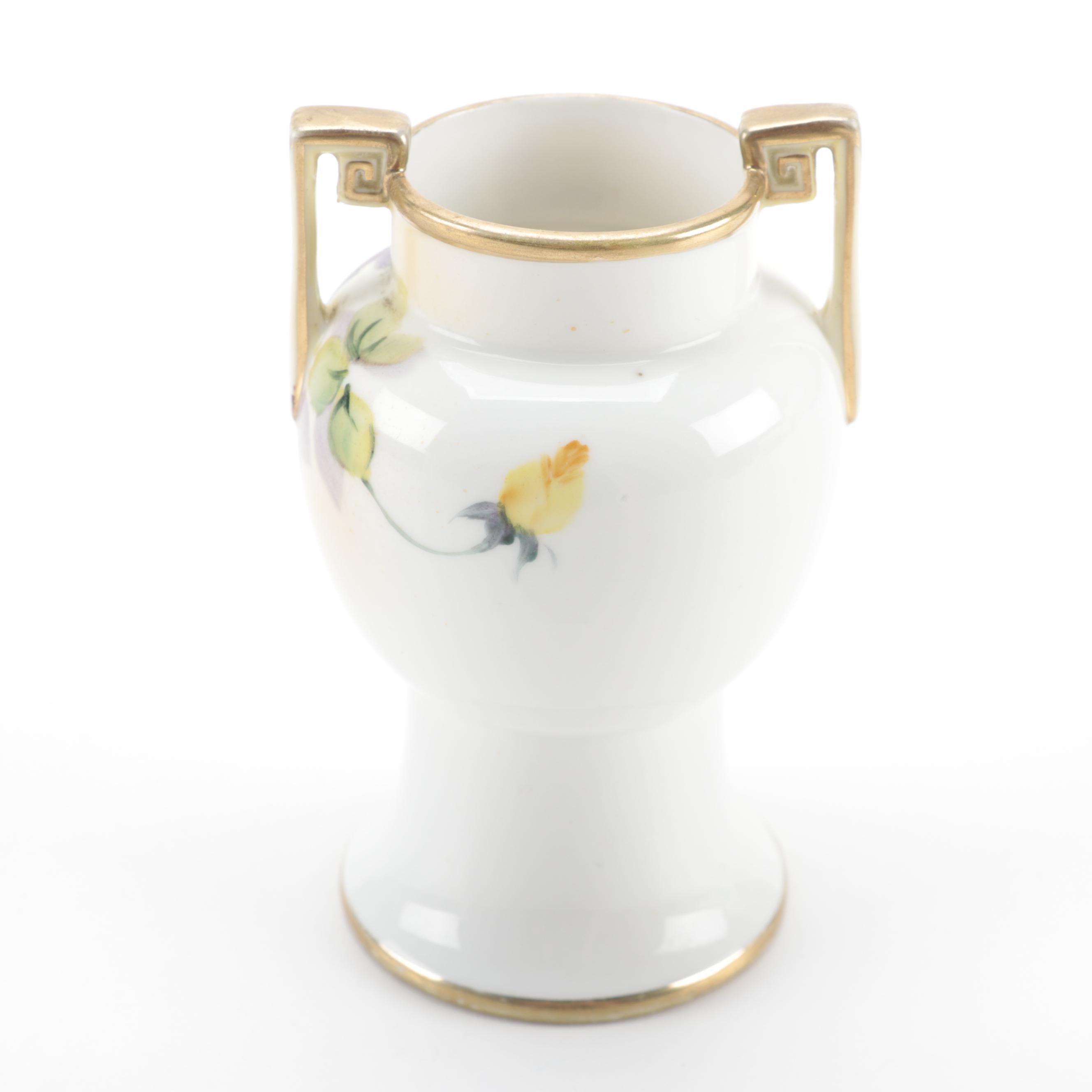 Haviland, Morimura Bros., and Other Hand-Painted Porcelain Vanity Accessories