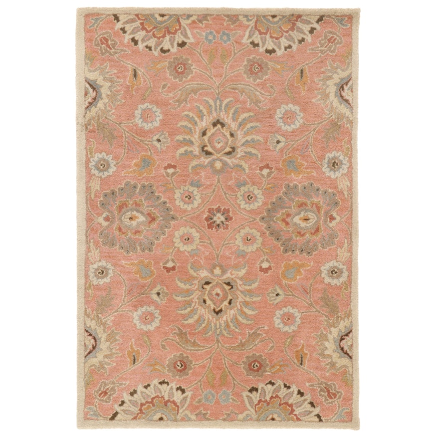 4'1 x 6' Hand-Tufted Surya "Caesar" Collection Area Rug