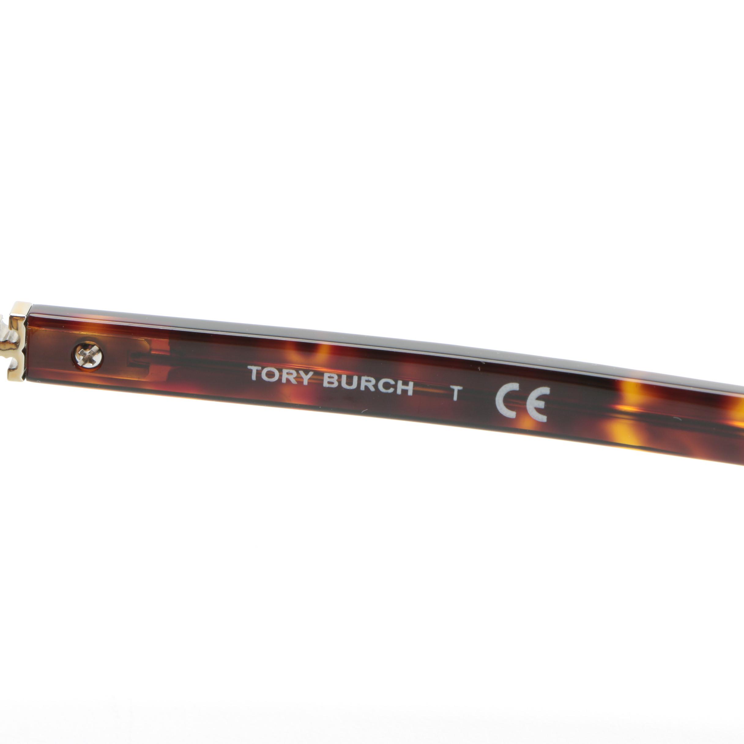 Tory Burch TY7138 Gradient Lens Sunglasses in Tortoise with Case