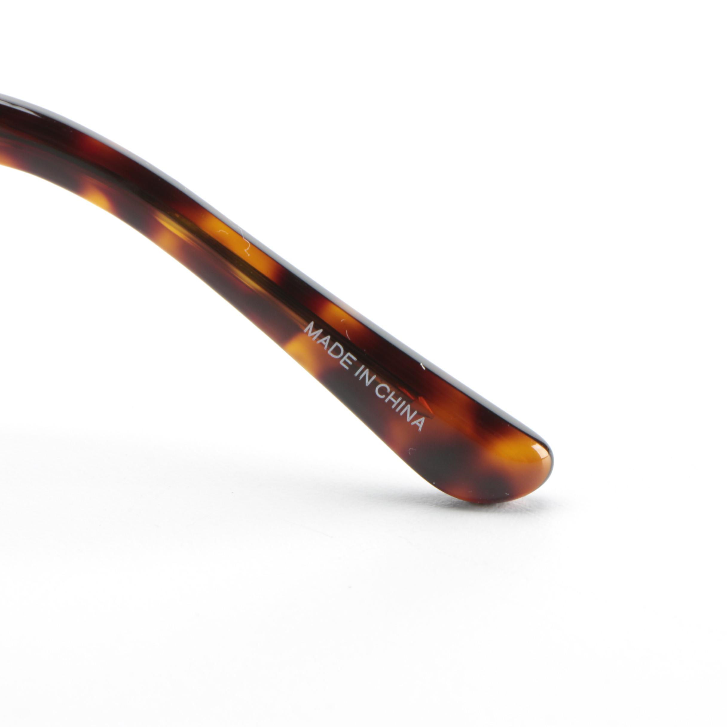 Tory Burch TY7138 Gradient Lens Sunglasses in Tortoise with Case