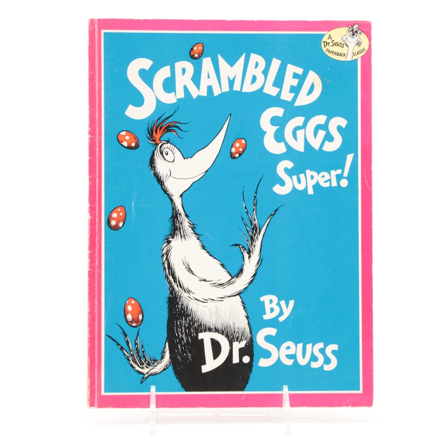 Illustrated "Scrambled Eggs Super!" by Dr. Seuss, 1980
