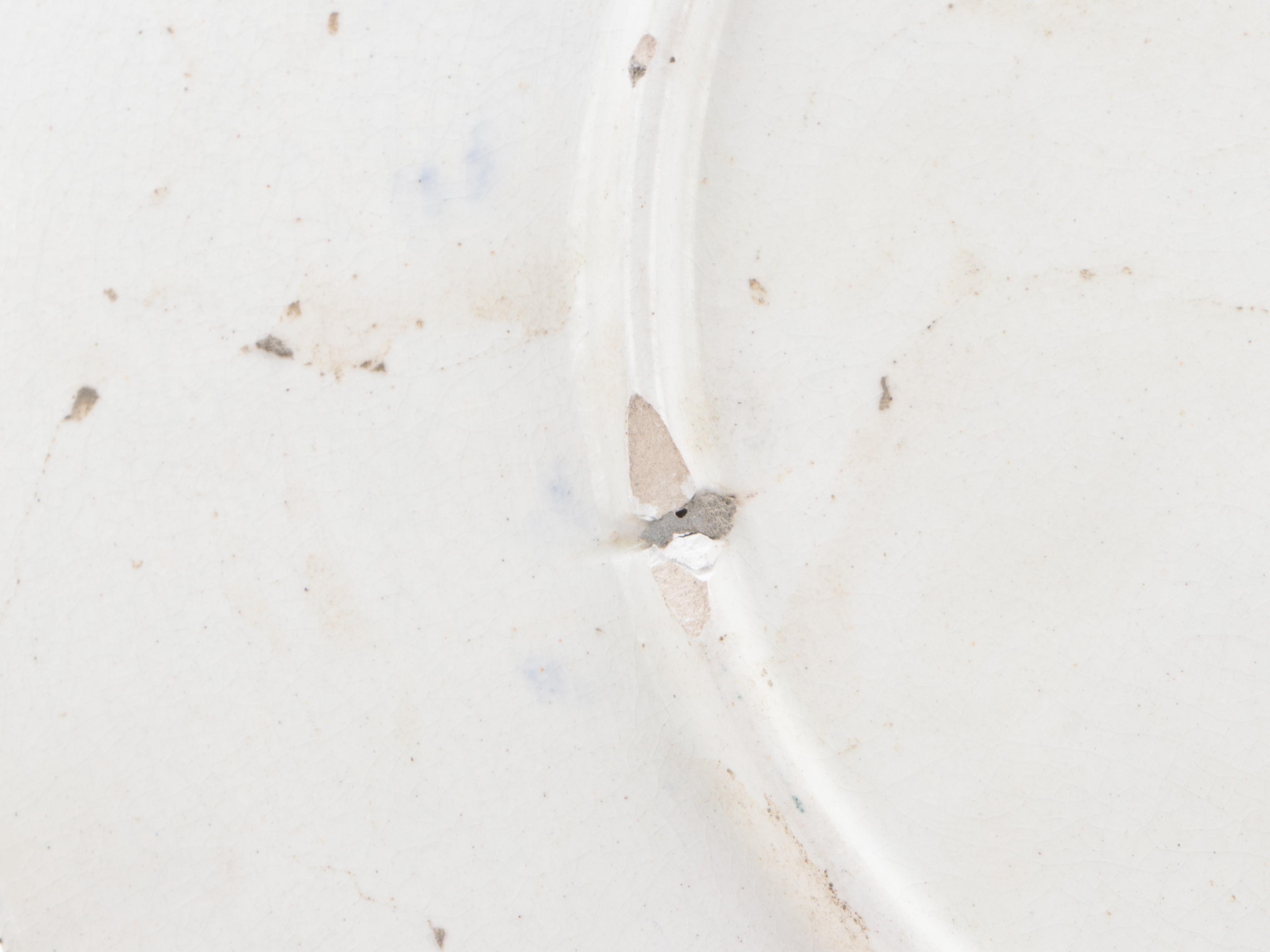 Mexican Glazed Ceramic Plate with Icaro Rodi Madonna Ceramic Tile, 20th Century