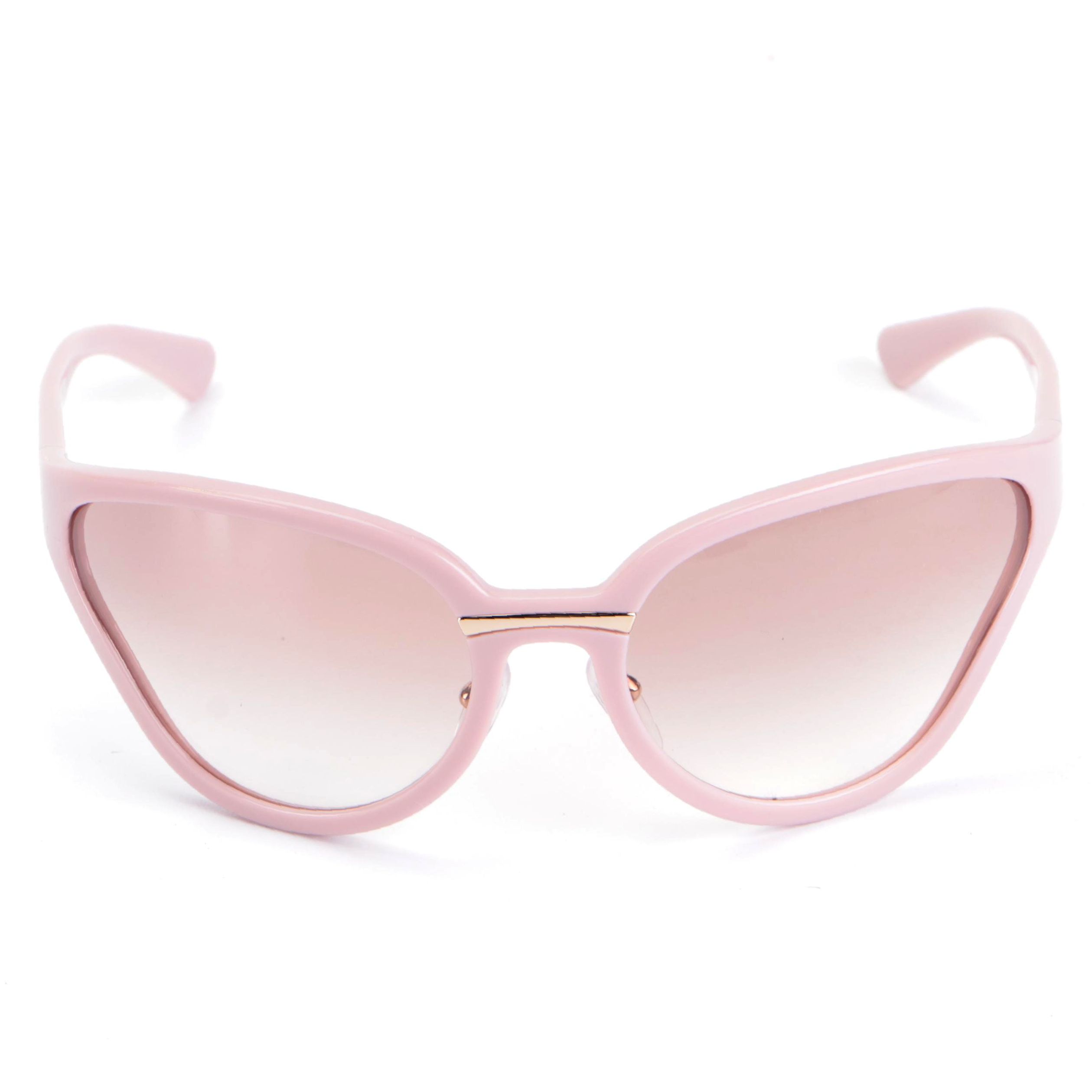 Prada SPR22V Oversized Light Pink Gradient Lens Sunglasses with Box and Case