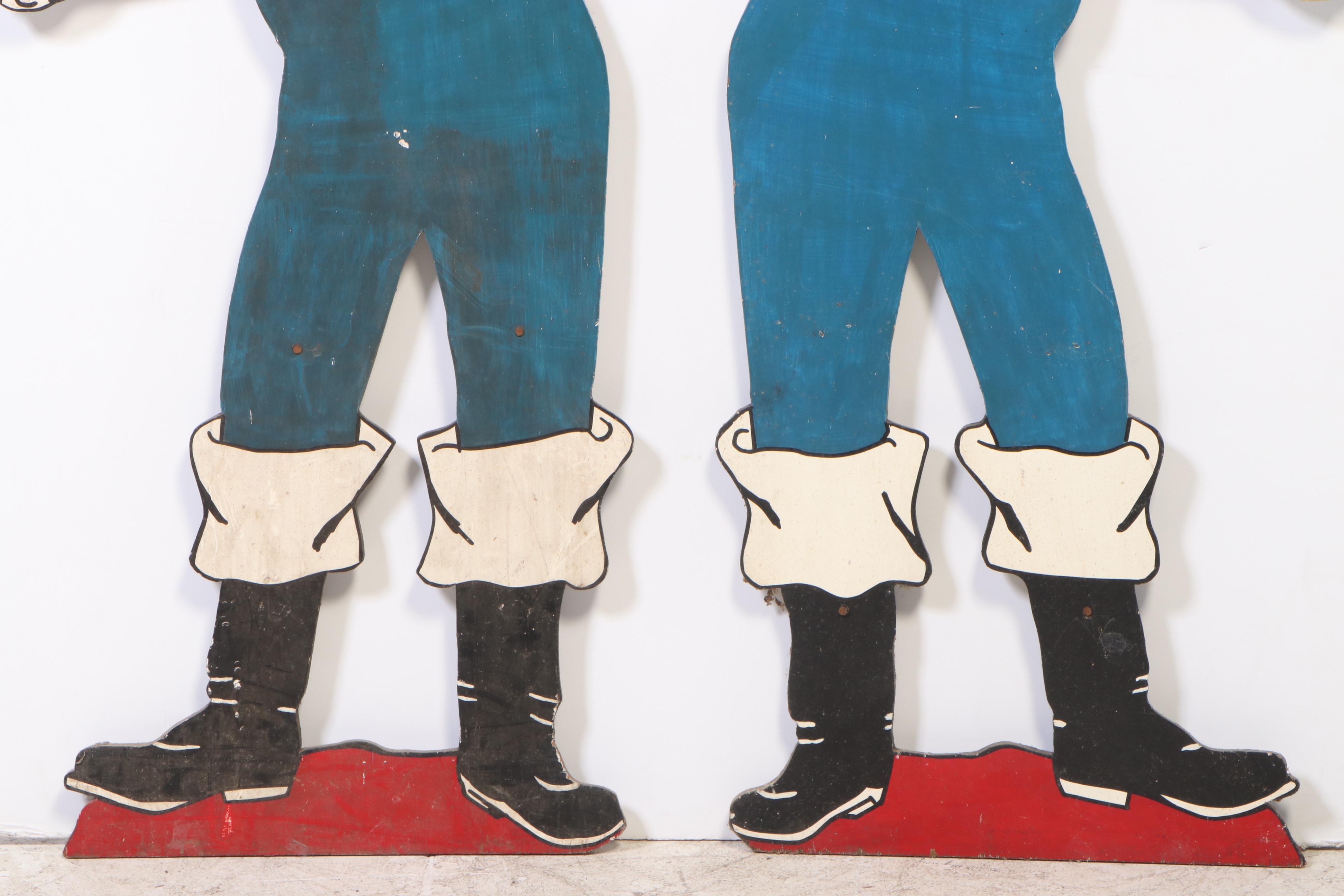 "Sparky" Fire Prevention Character Cutout Signs