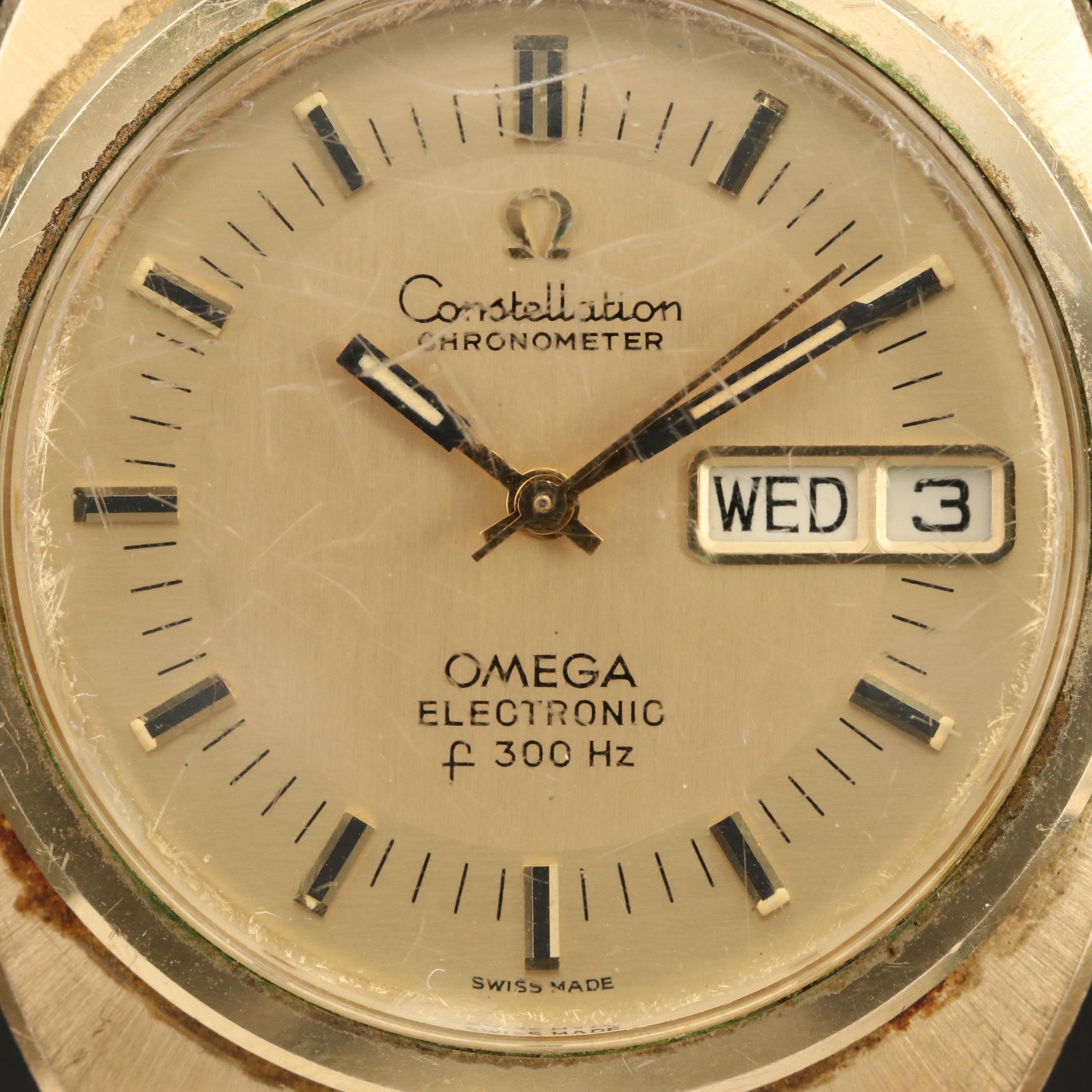 Omega Constellation Electronic Day/Date Watch
