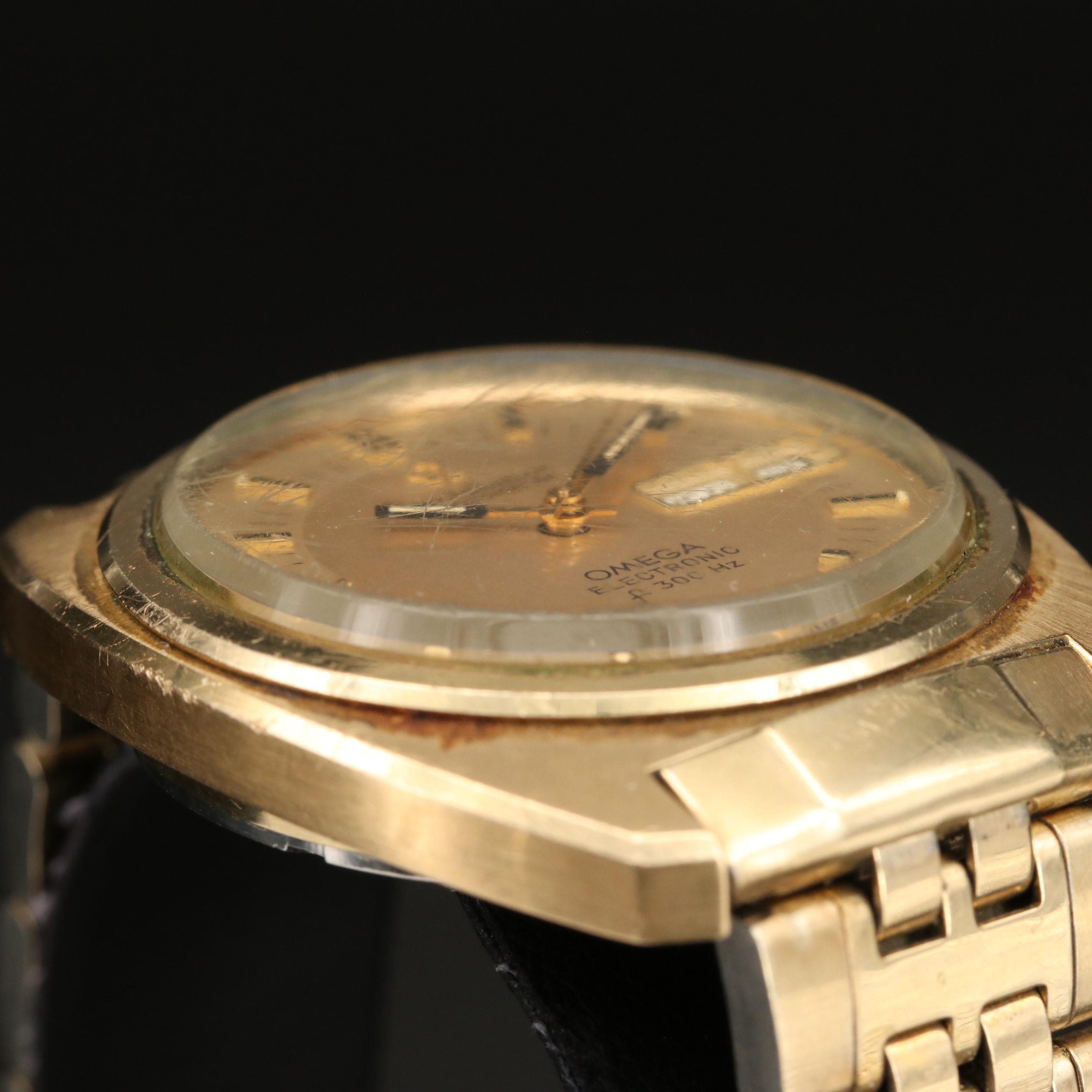 Omega Constellation Electronic Day/Date Watch