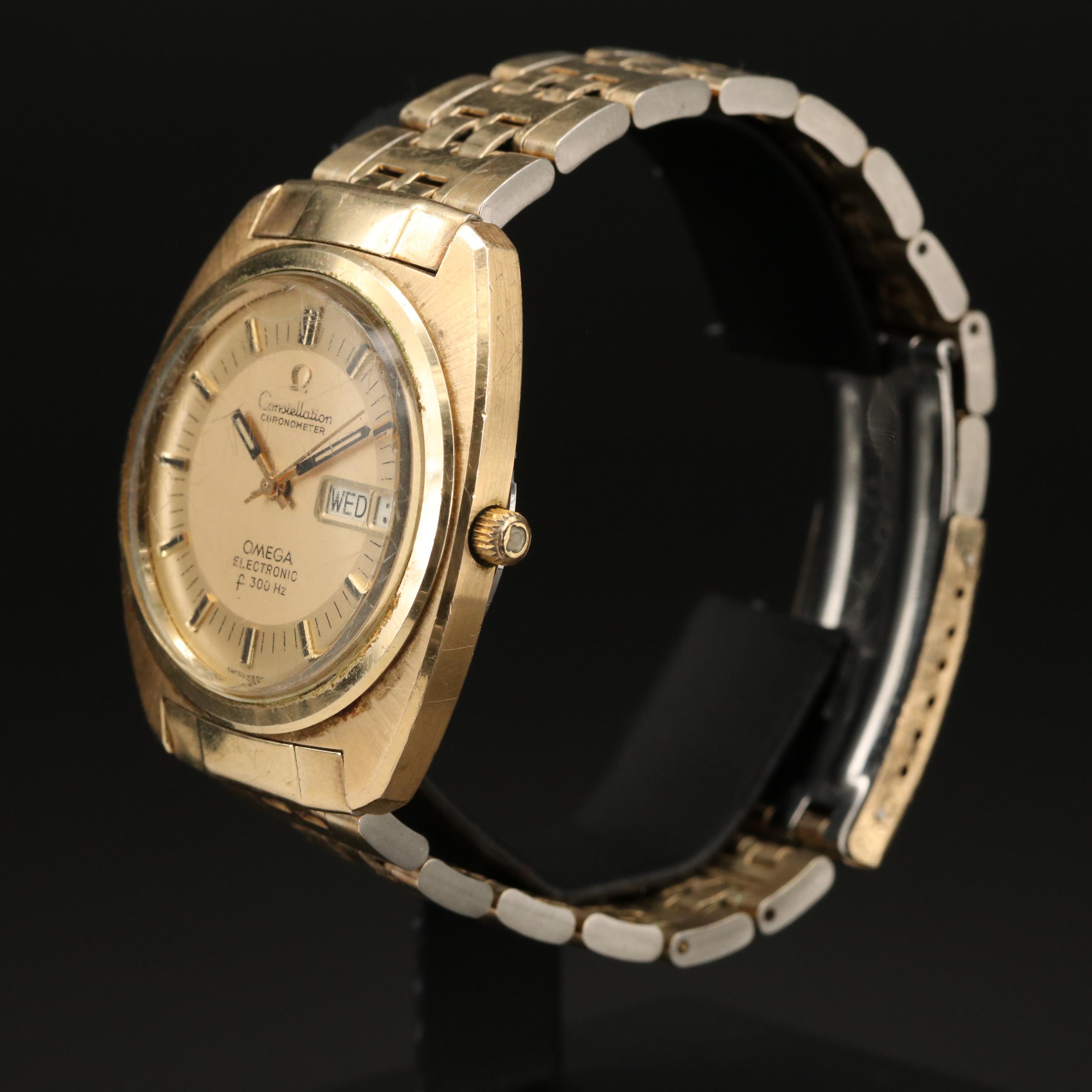 Omega Constellation Electronic Day/Date Watch