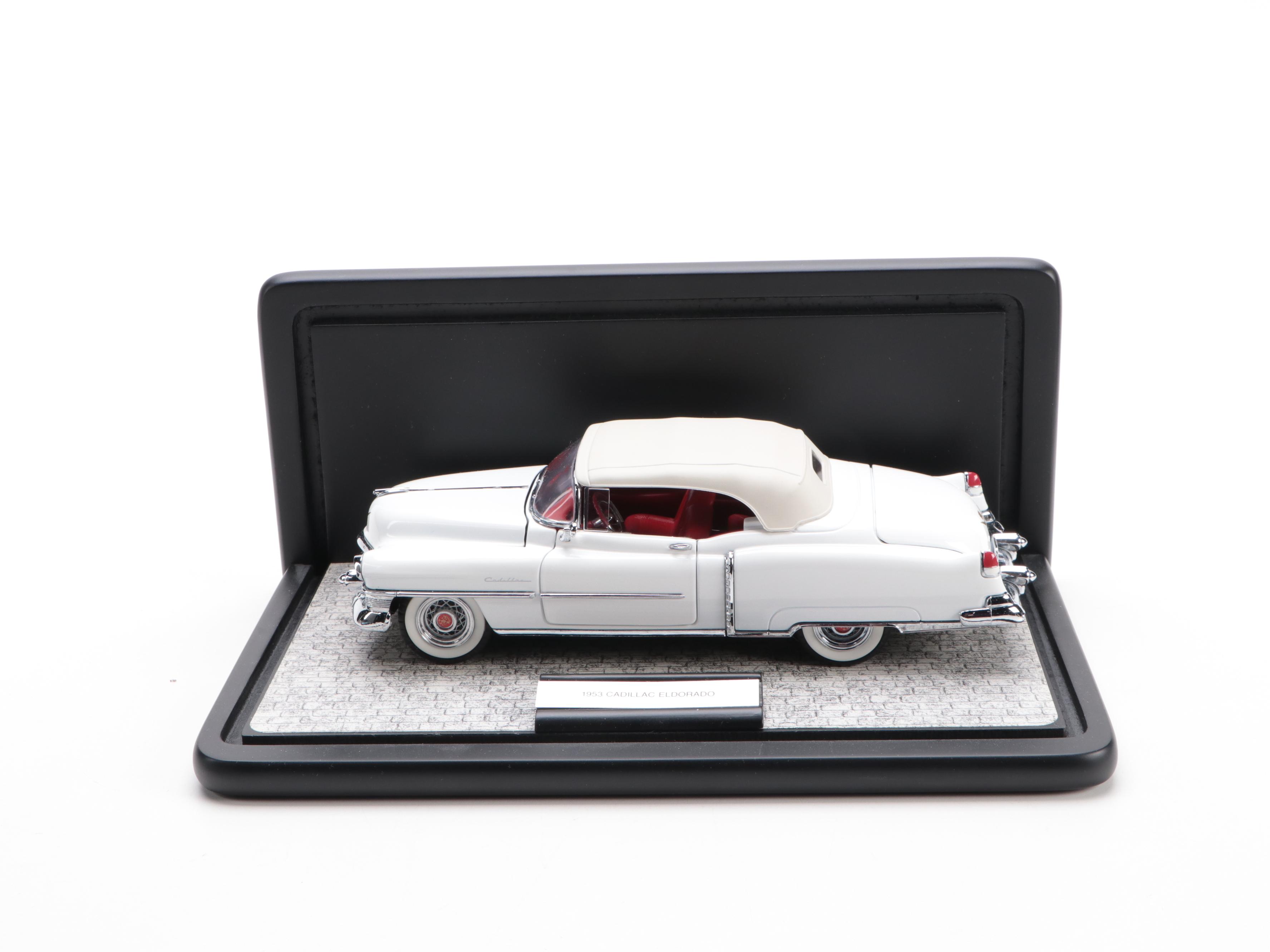 Franklin Mint Precision Models Cadillac Eldorado and V-16 Diecast Cars
