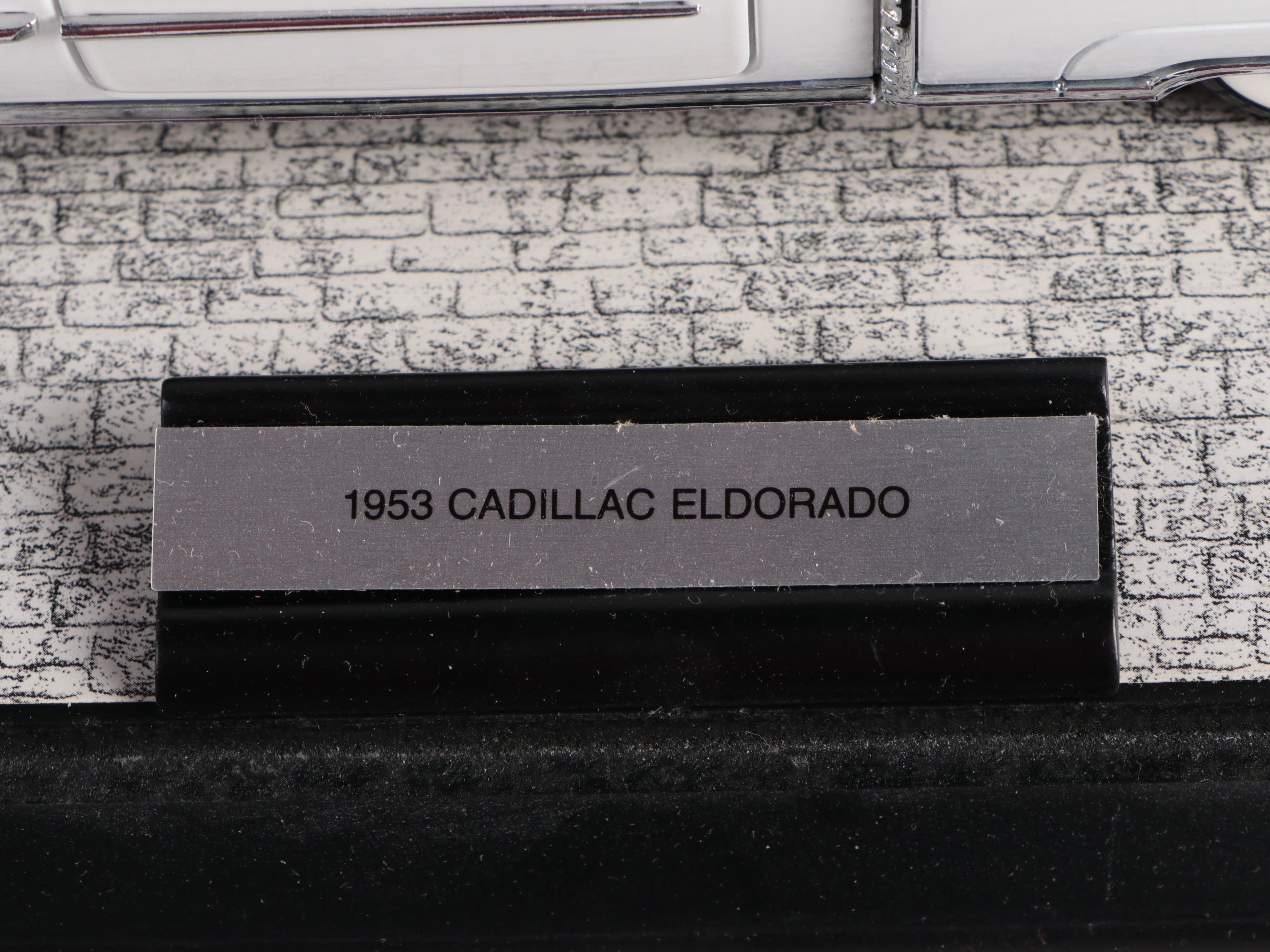 Franklin Mint Precision Models Cadillac Eldorado and V-16 Diecast Cars