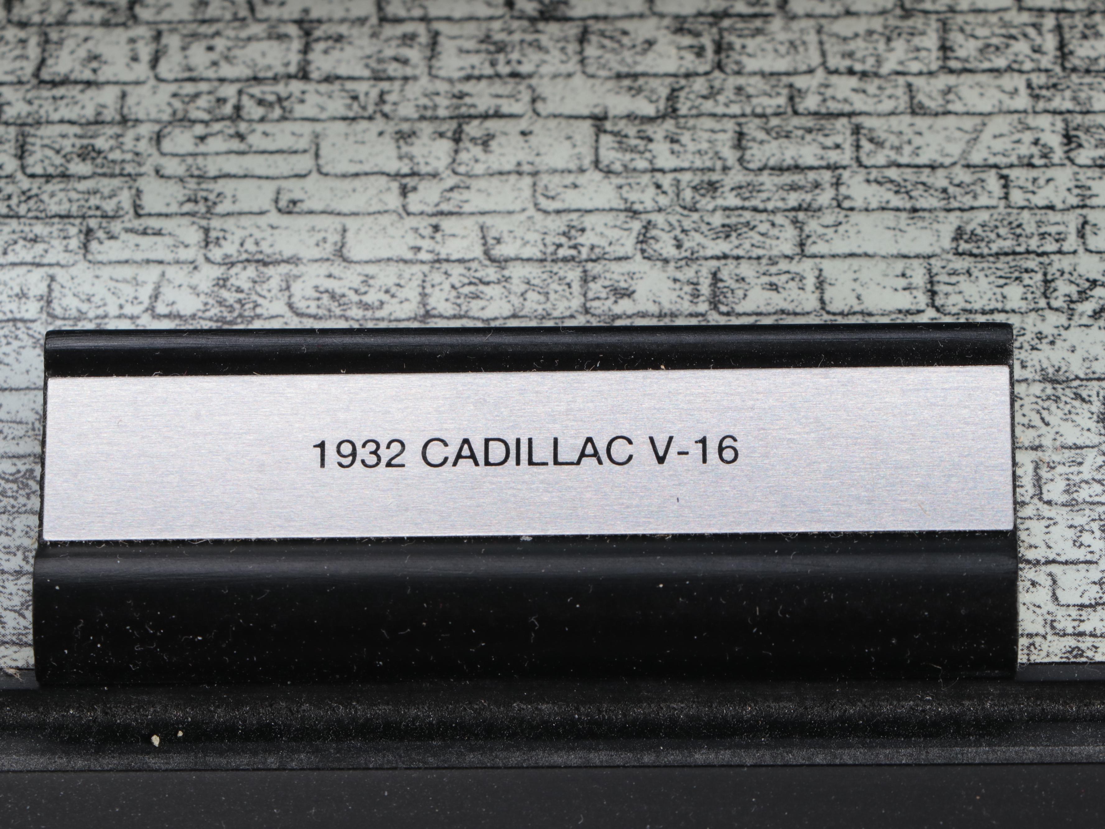 Franklin Mint Precision Models Cadillac Eldorado and V-16 Diecast Cars