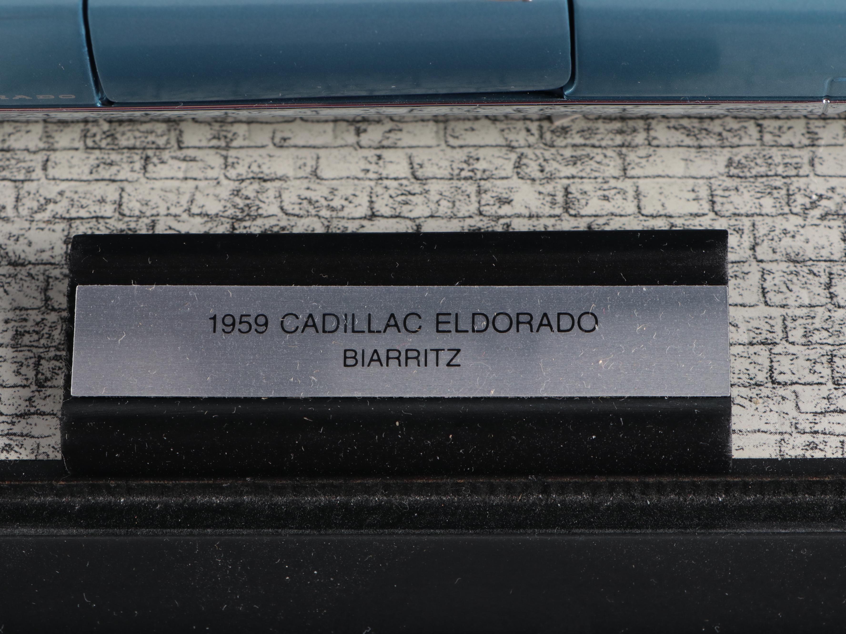 Franklin Mint Precision Models Cadillac Eldorado and V-16 Diecast Cars