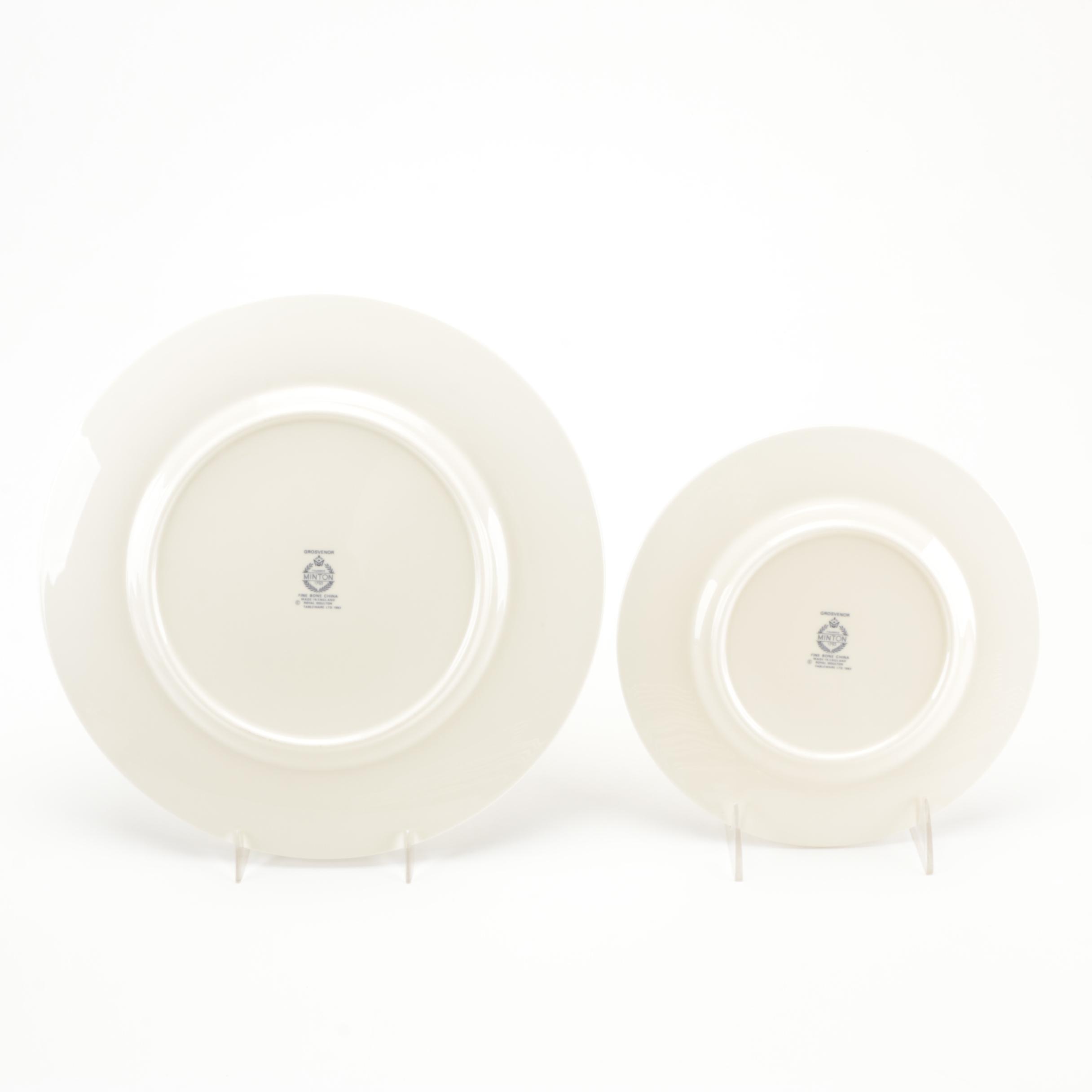 Minton "Grosvenor" English Bone China Tableware, 1984-1995